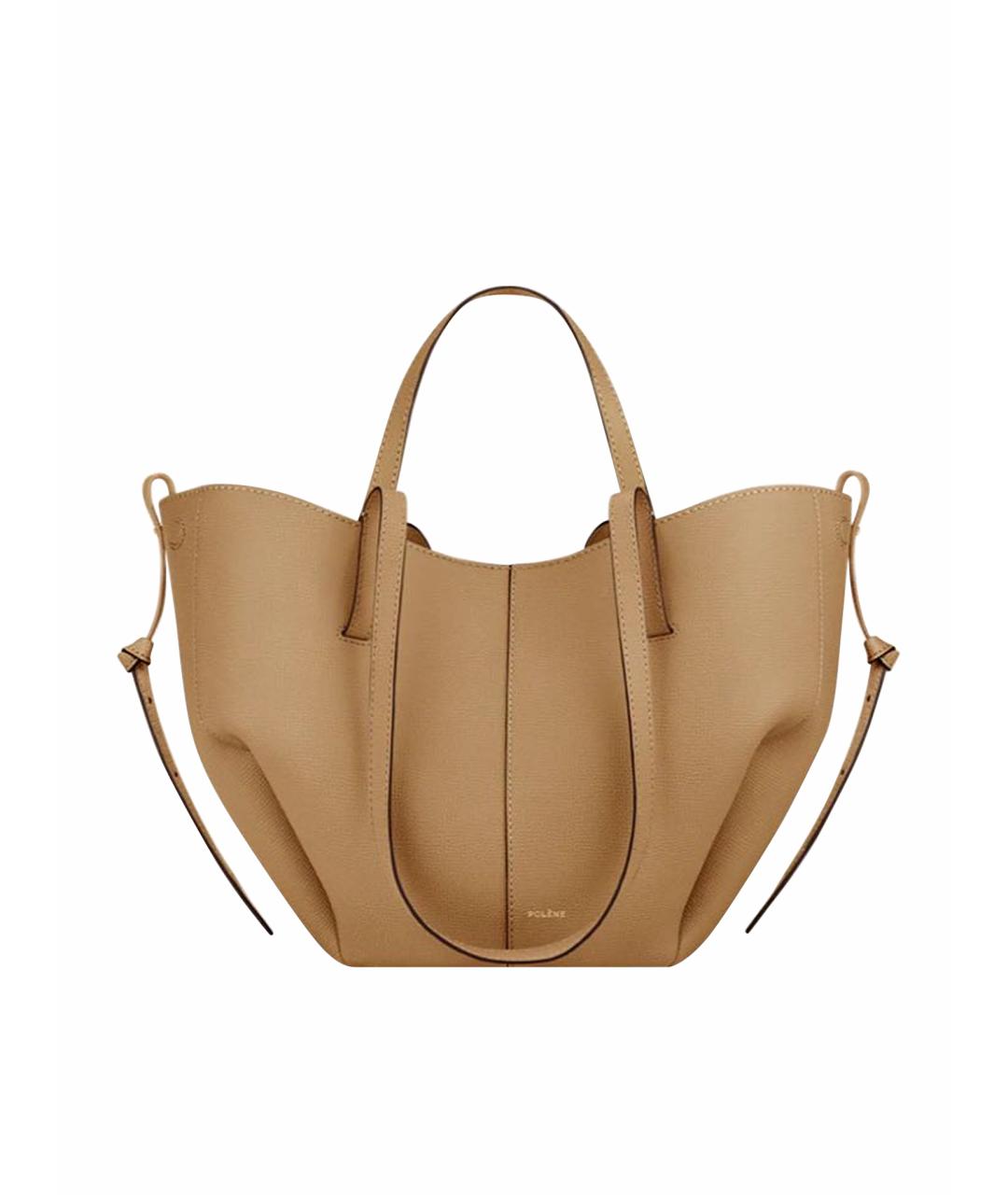 POLENE Кожаная сумка тоут, фото 1