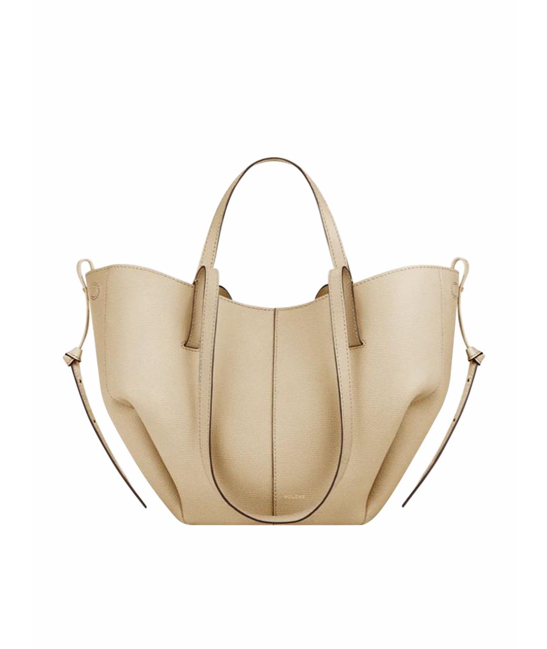 POLENE Кожаная сумка тоут, фото 1