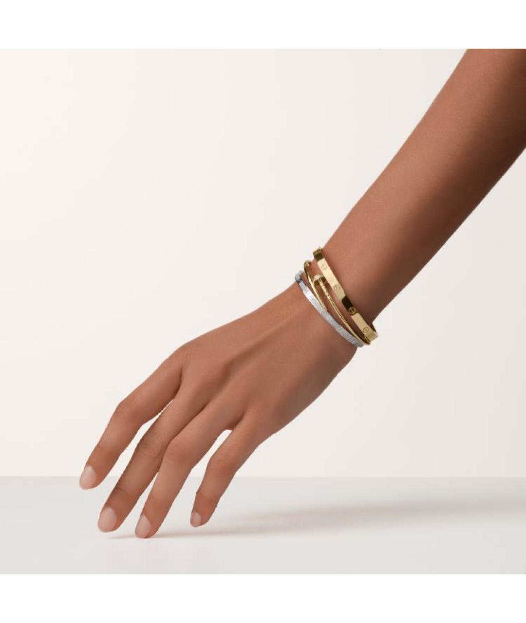 CARTIER Золотой браслет из желтого золота, фото 4