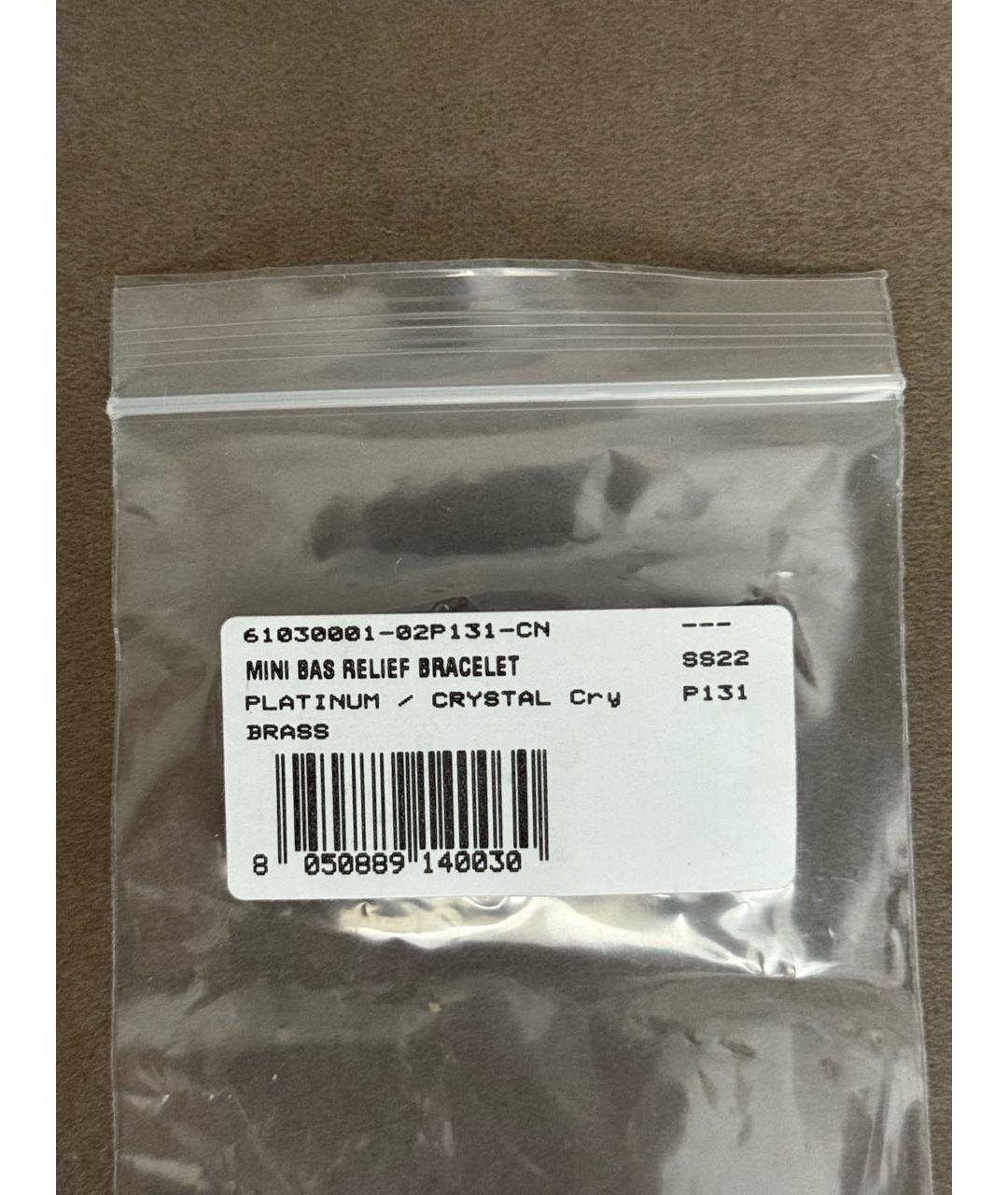 VIVIENNE WESTWOOD Серебрянный металлический браслет, фото 5