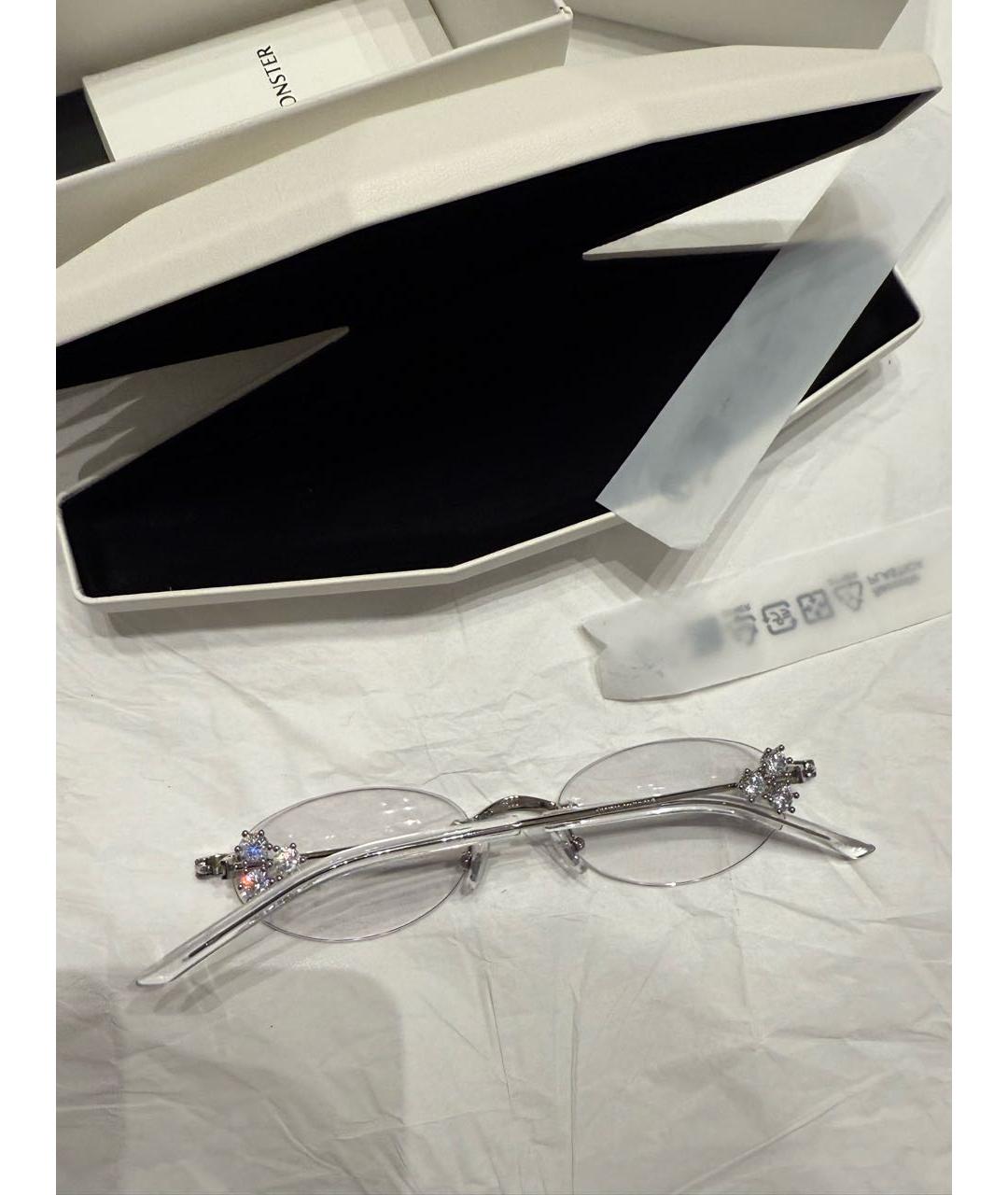 GENTLE MONSTER Серебряные металлические солнцезащитные очки, фото 3