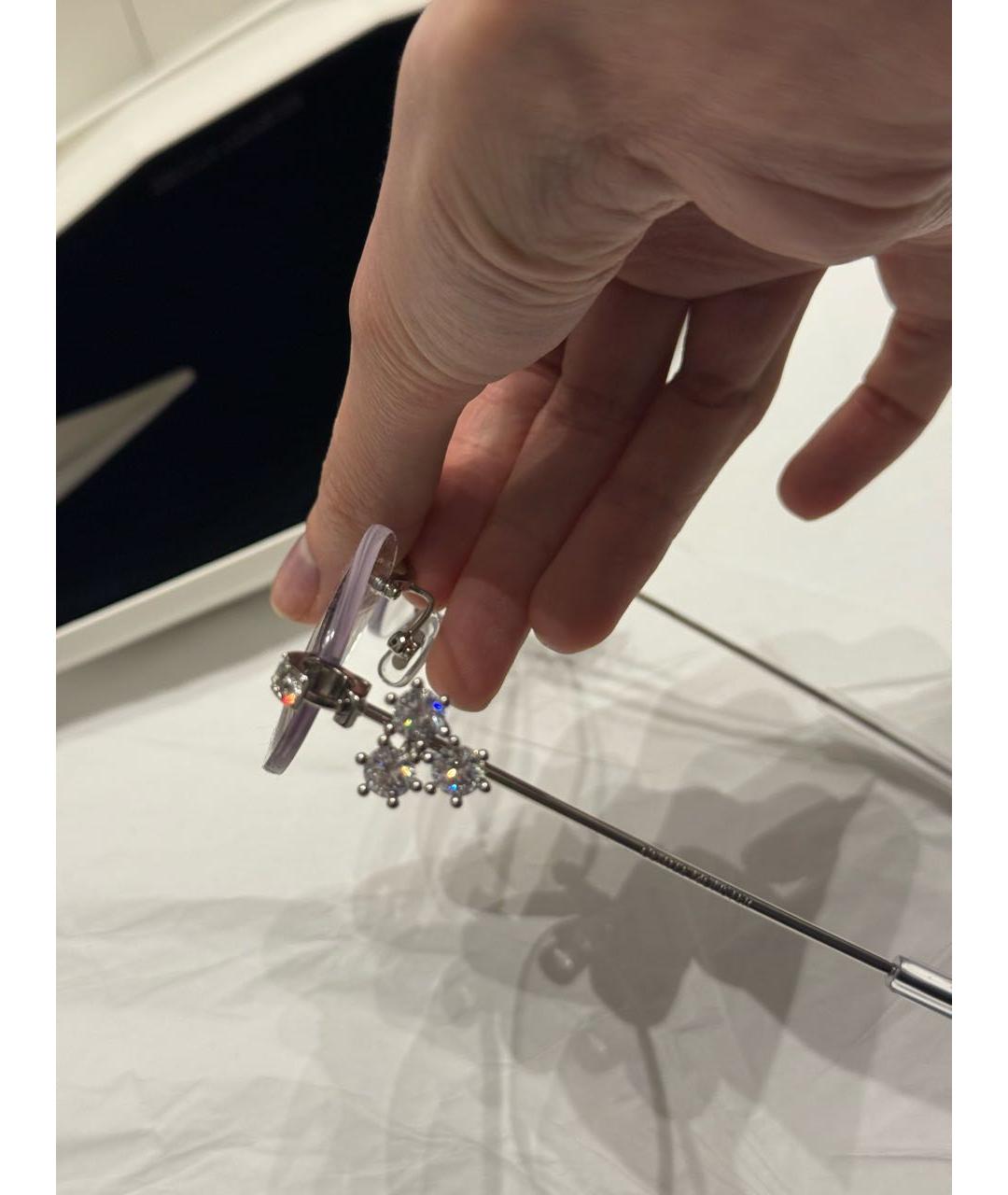 GENTLE MONSTER Серебряные металлические солнцезащитные очки, фото 4