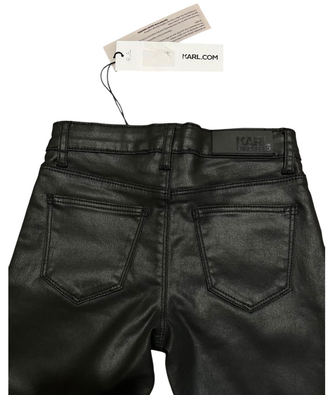 KARL LAGERFELD Черные детские джинсы, фото 6