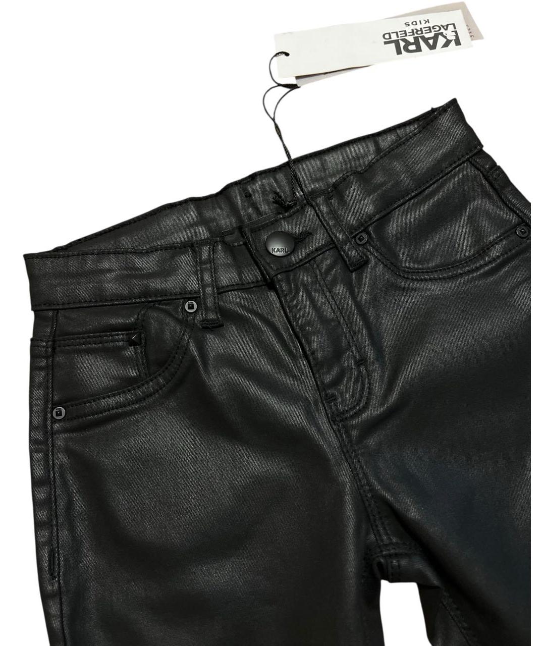 KARL LAGERFELD Черные детские джинсы, фото 5