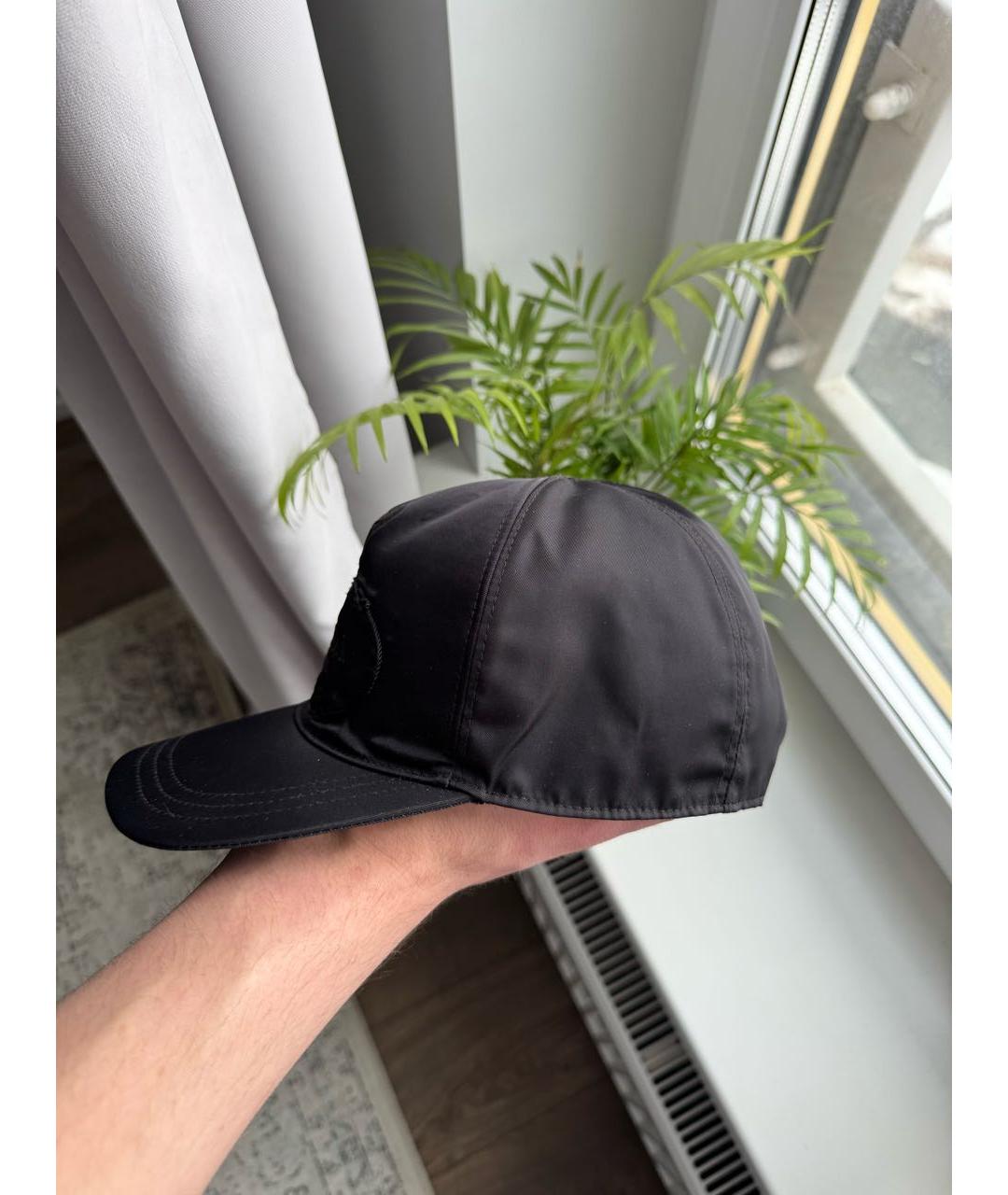 PRADA Черная кепка/бейсболка, фото 7