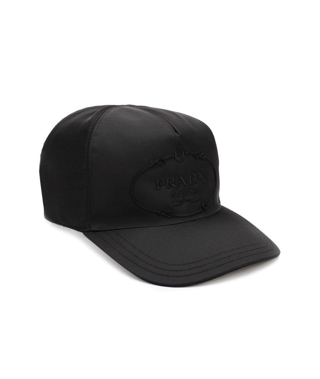 PRADA Черная кепка/бейсболка, фото 1