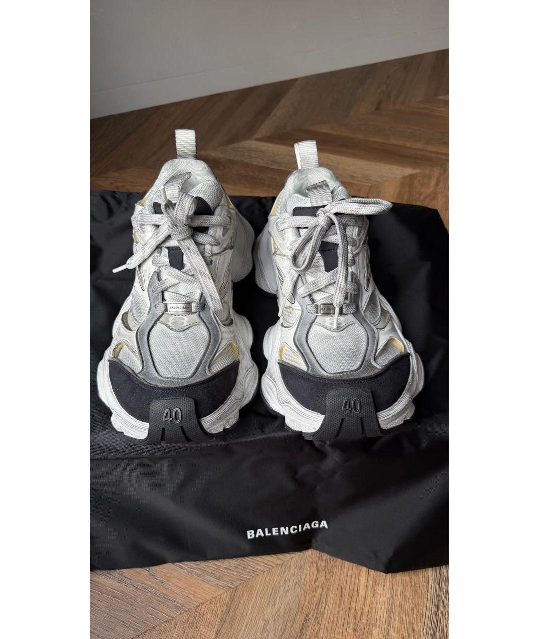 BALENCIAGA Серые текстильные кроссовки, фото 2