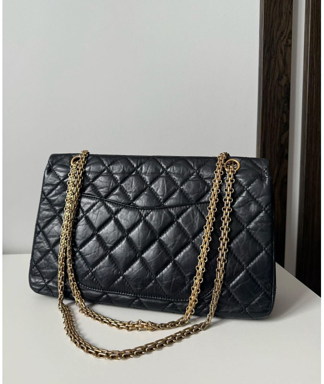CHANEL Черная кожаная сумка через плечо, фото 2
