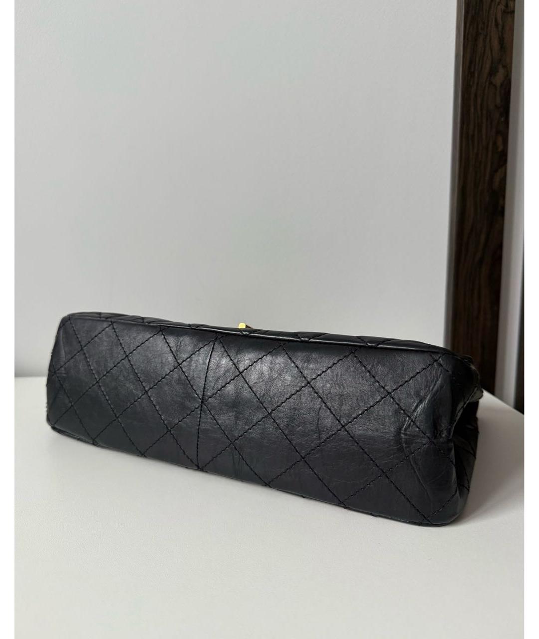 CHANEL Черная кожаная сумка через плечо, фото 3