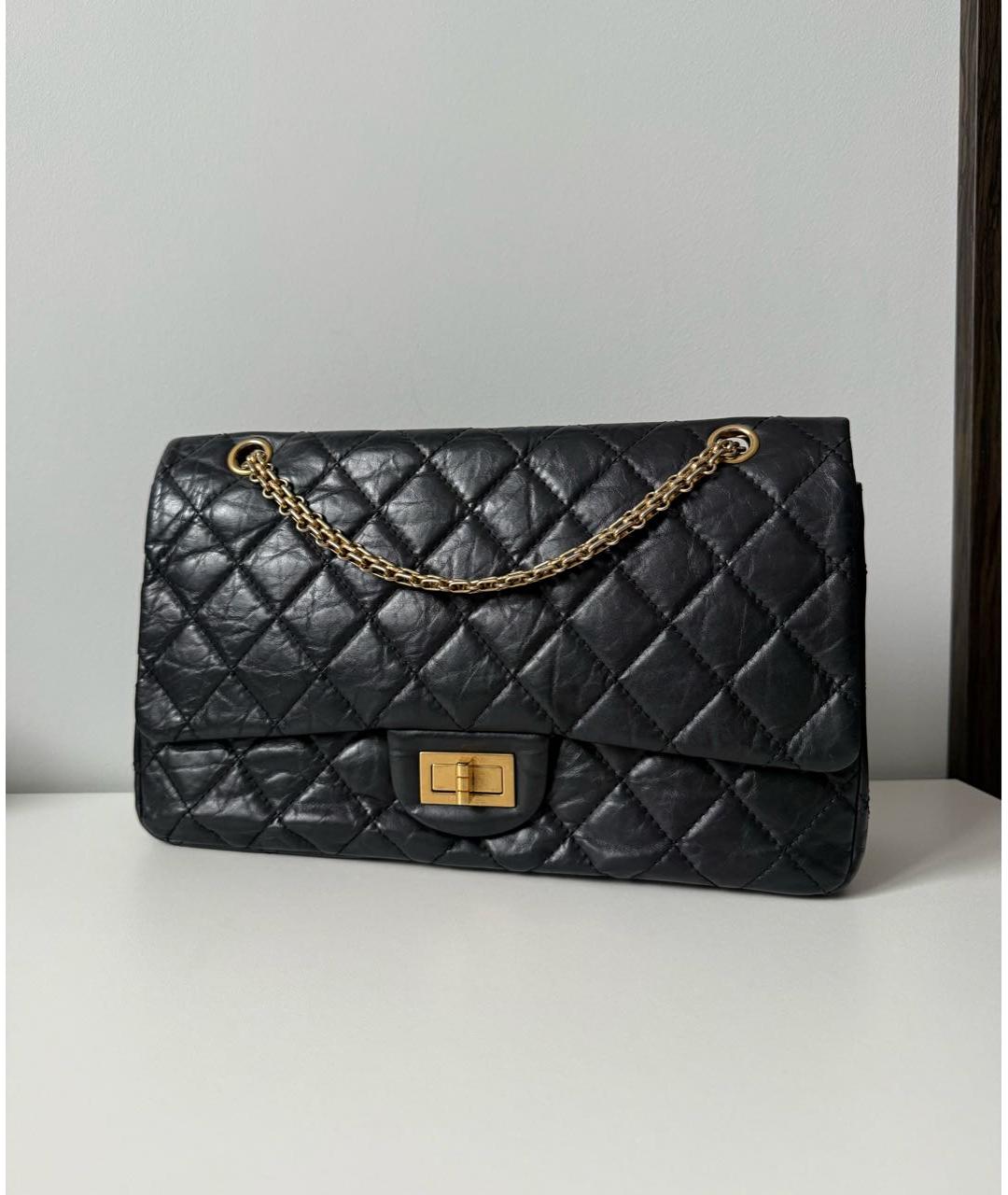 CHANEL Черная кожаная сумка через плечо, фото 9