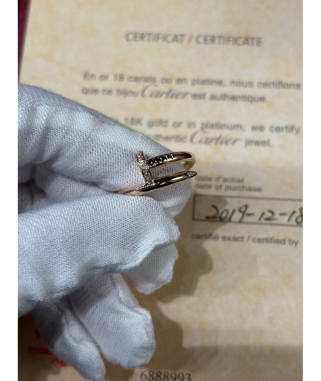 CARTIER Золотое кольцо из розового золота, фото 4