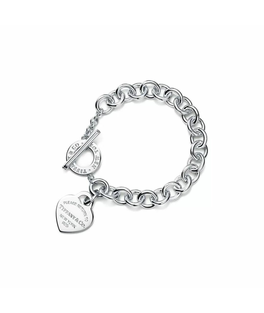 TIFFANY&CO Серебрянный серебряный браслет, фото 1