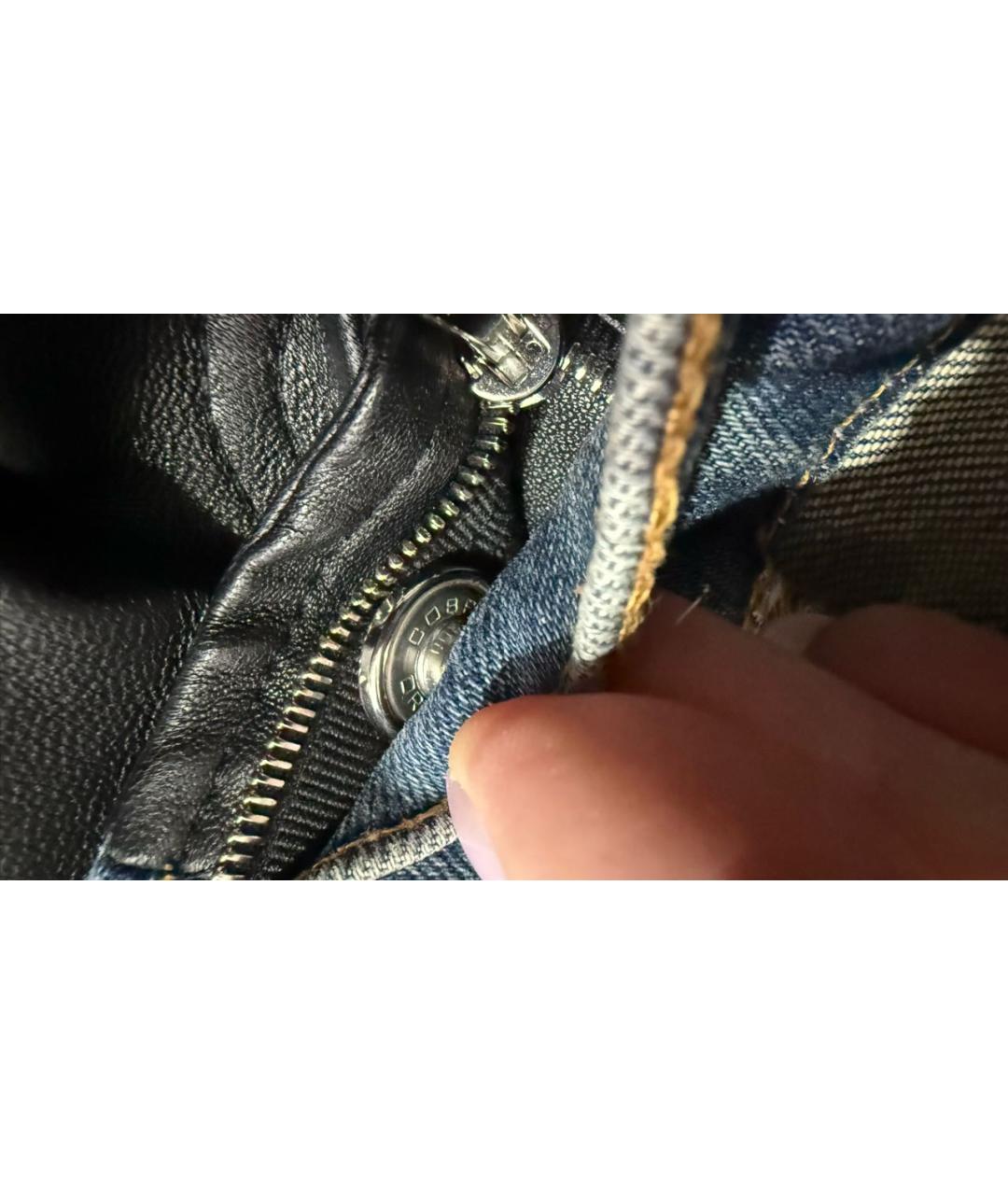 AMIRI Черные хлопко-эластановые джинсы клеш, фото 8