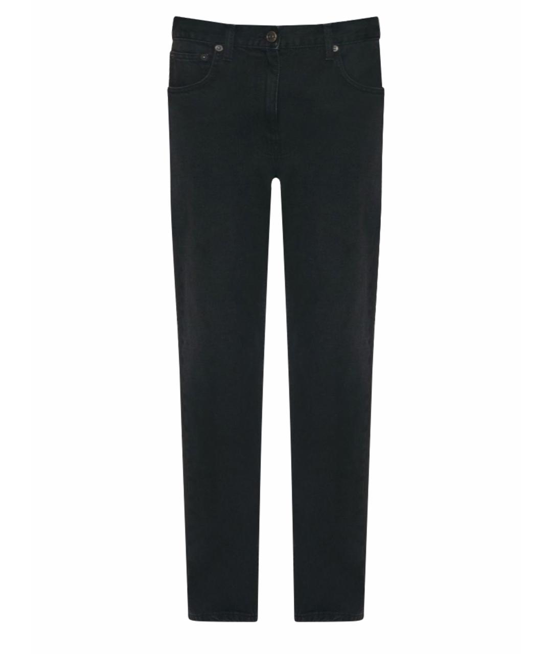 THE ROW Черные хлопковые прямые джинсы, фото 1