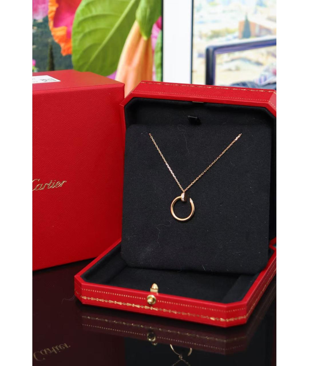 CARTIER Золотая подвеска из розового золота, фото 5