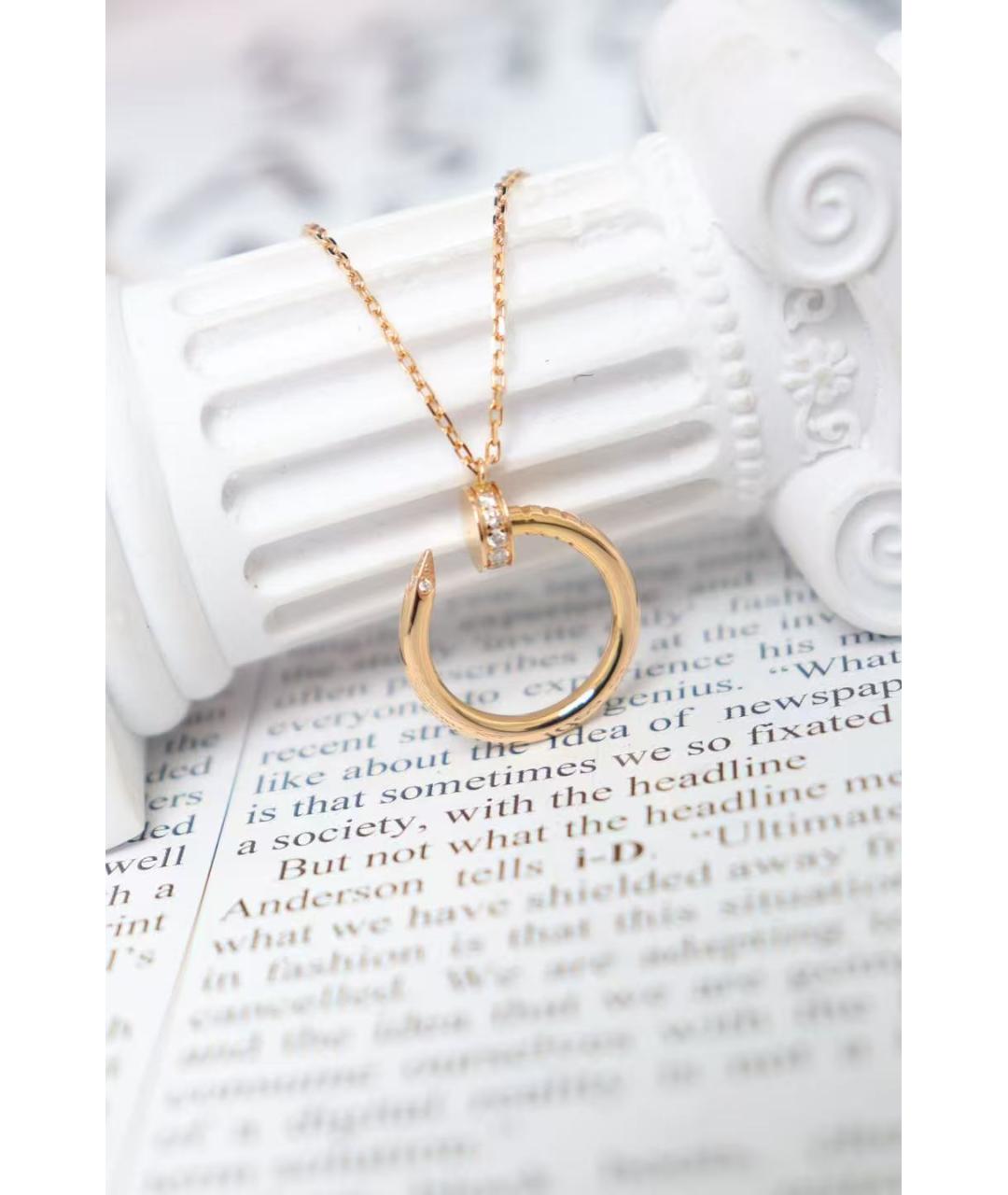 CARTIER Золотая подвеска из розового золота, фото 4