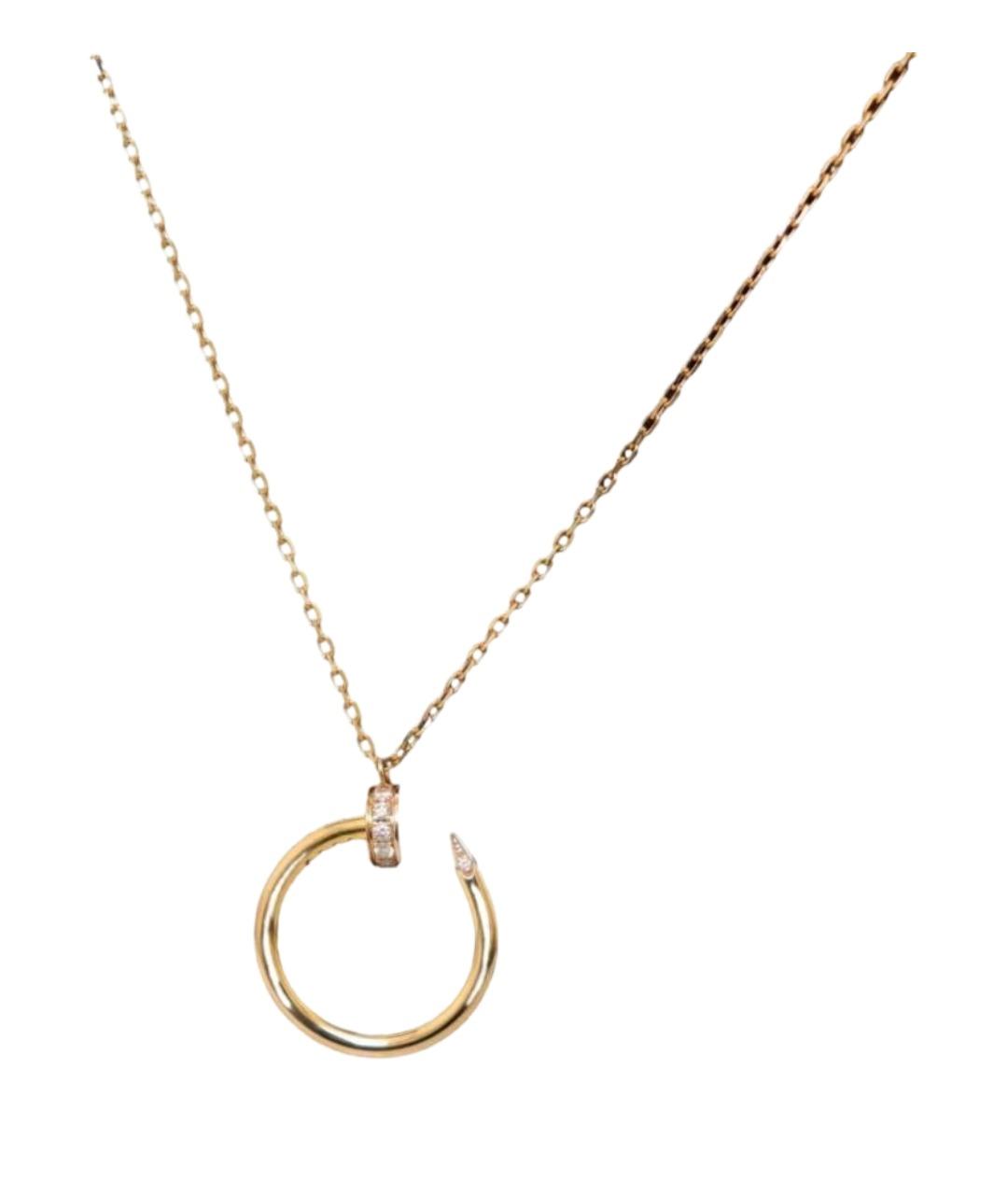 CARTIER Золотая подвеска из розового золота, фото 1