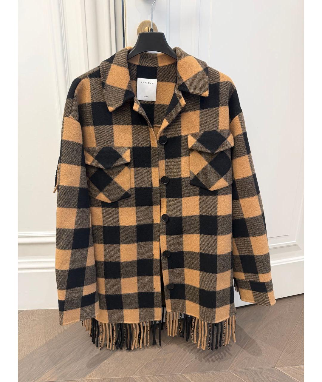 SANDRO Шерстяная куртка, фото 6