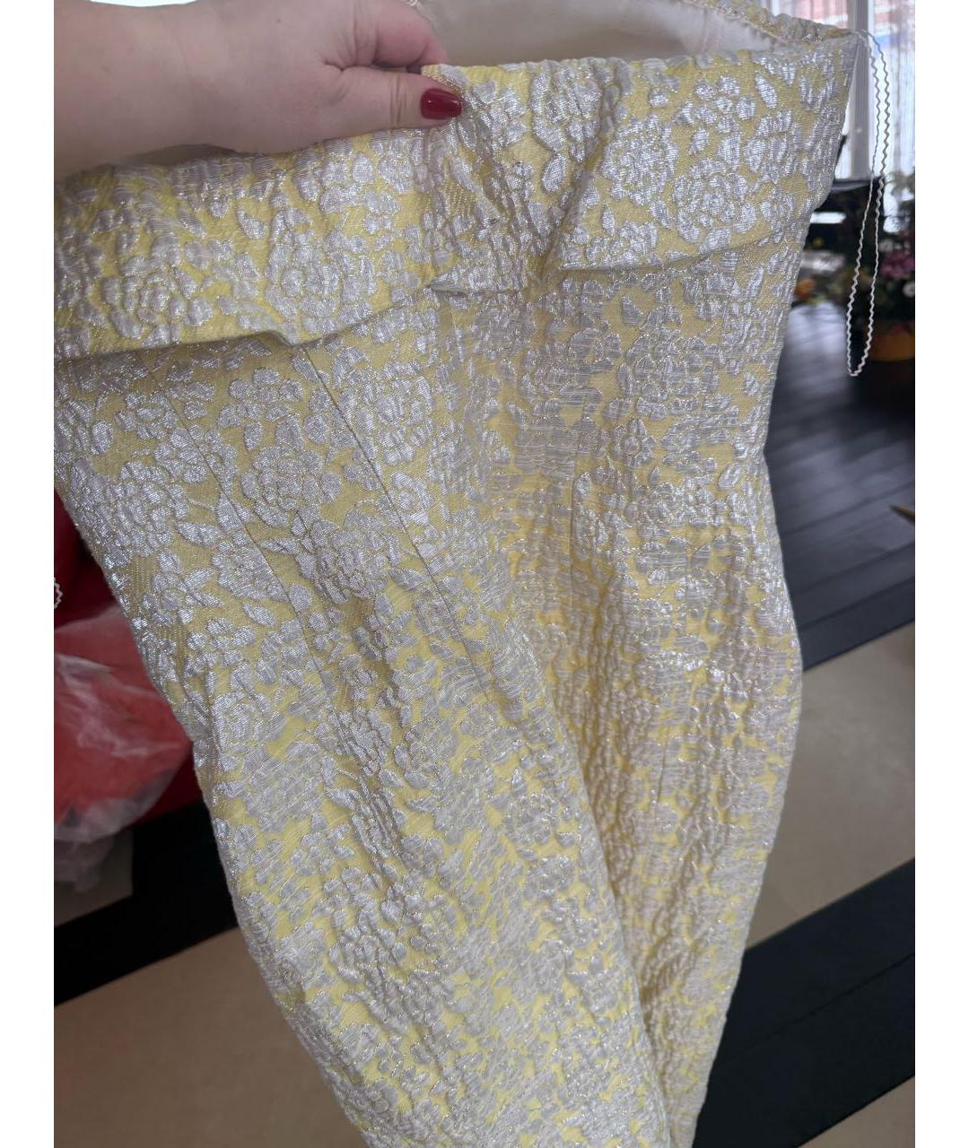 ULYANA SERGEENKO Серебряное вечернее платье, фото 2