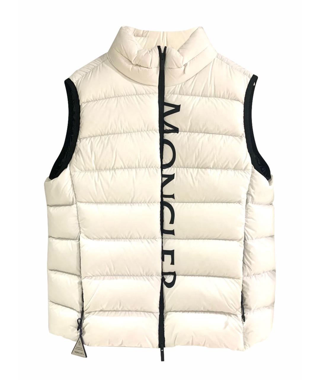 MONCLER Белый жилет, фото 1