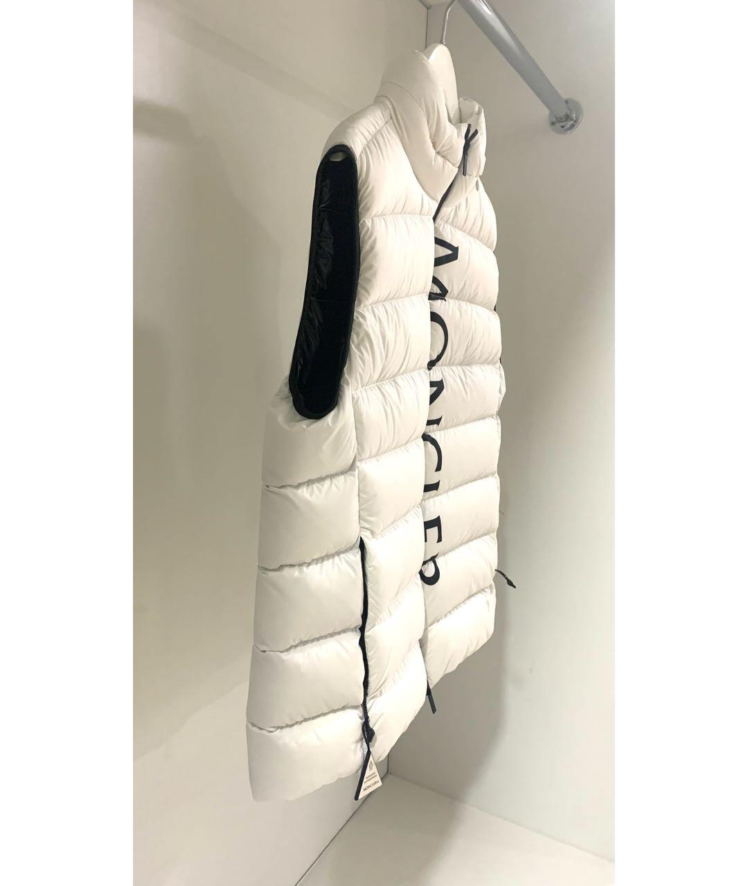 MONCLER Белый жилет, фото 5