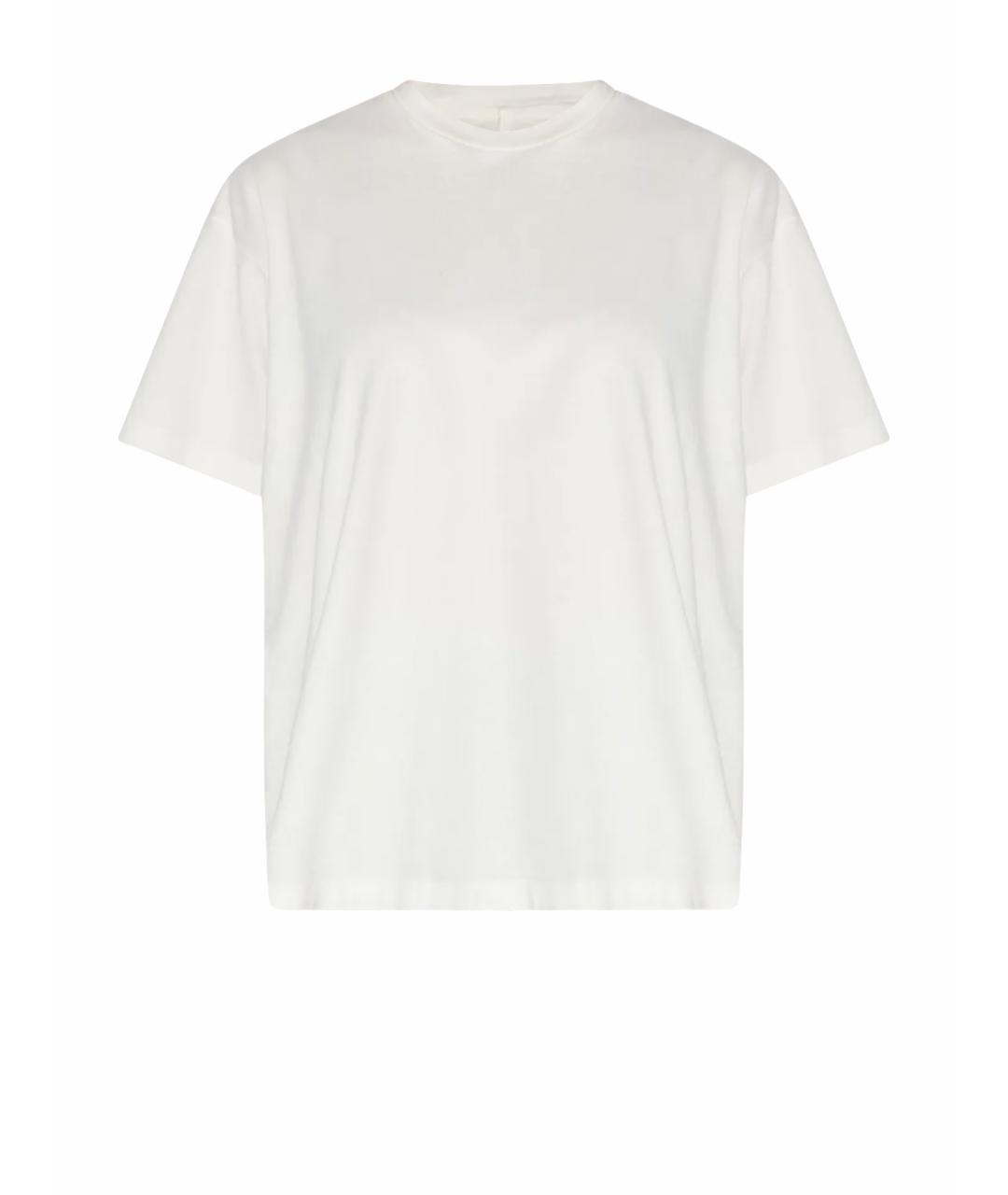 THE ROW Белая хлопковая футболка, фото 1