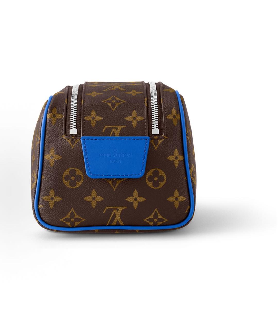 LOUIS VUITTON Коричневая косметичка, фото 3