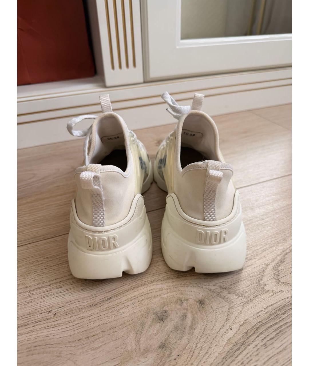 CHRISTIAN DIOR Белые резиновые кроссовки, фото 3