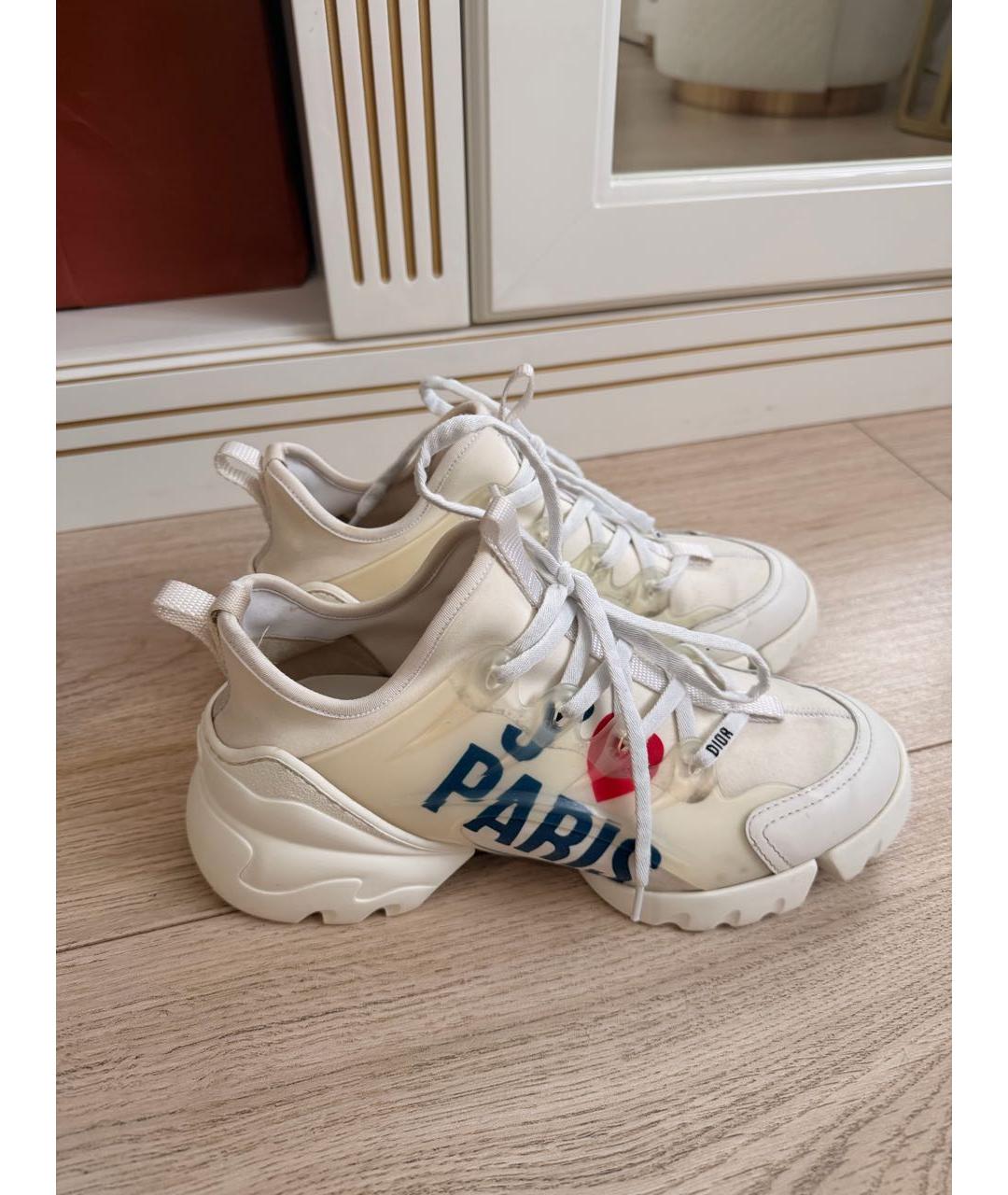 CHRISTIAN DIOR Белые резиновые кроссовки, фото 6