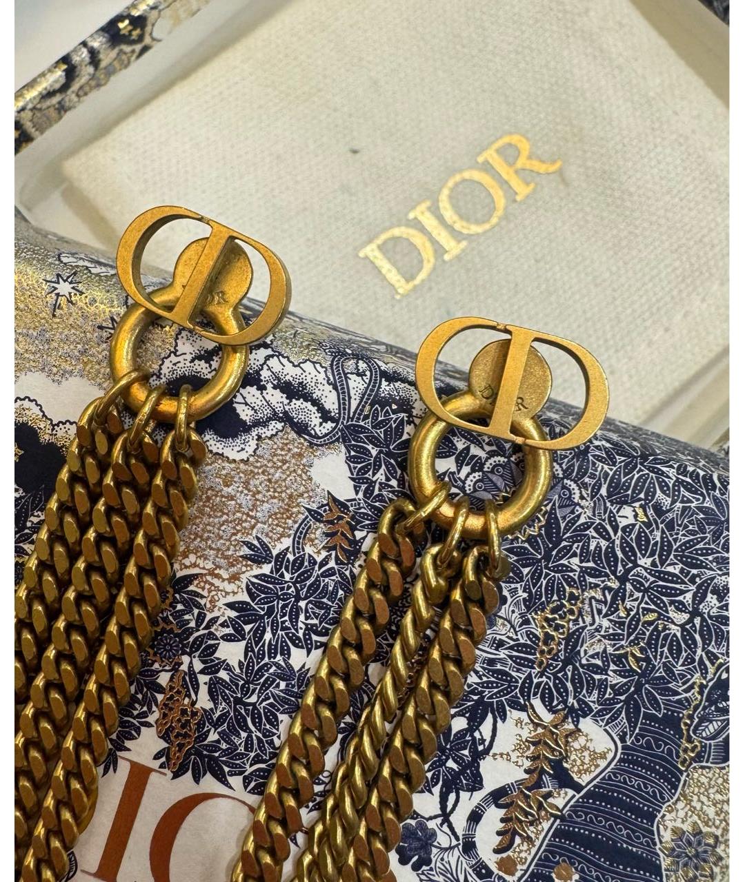 CHRISTIAN DIOR Золотые серьги, фото 2