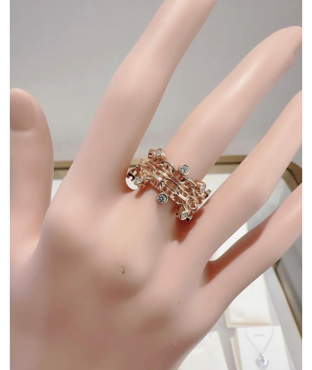 HERMES Золотое кольцо из желтого золота, фото 5