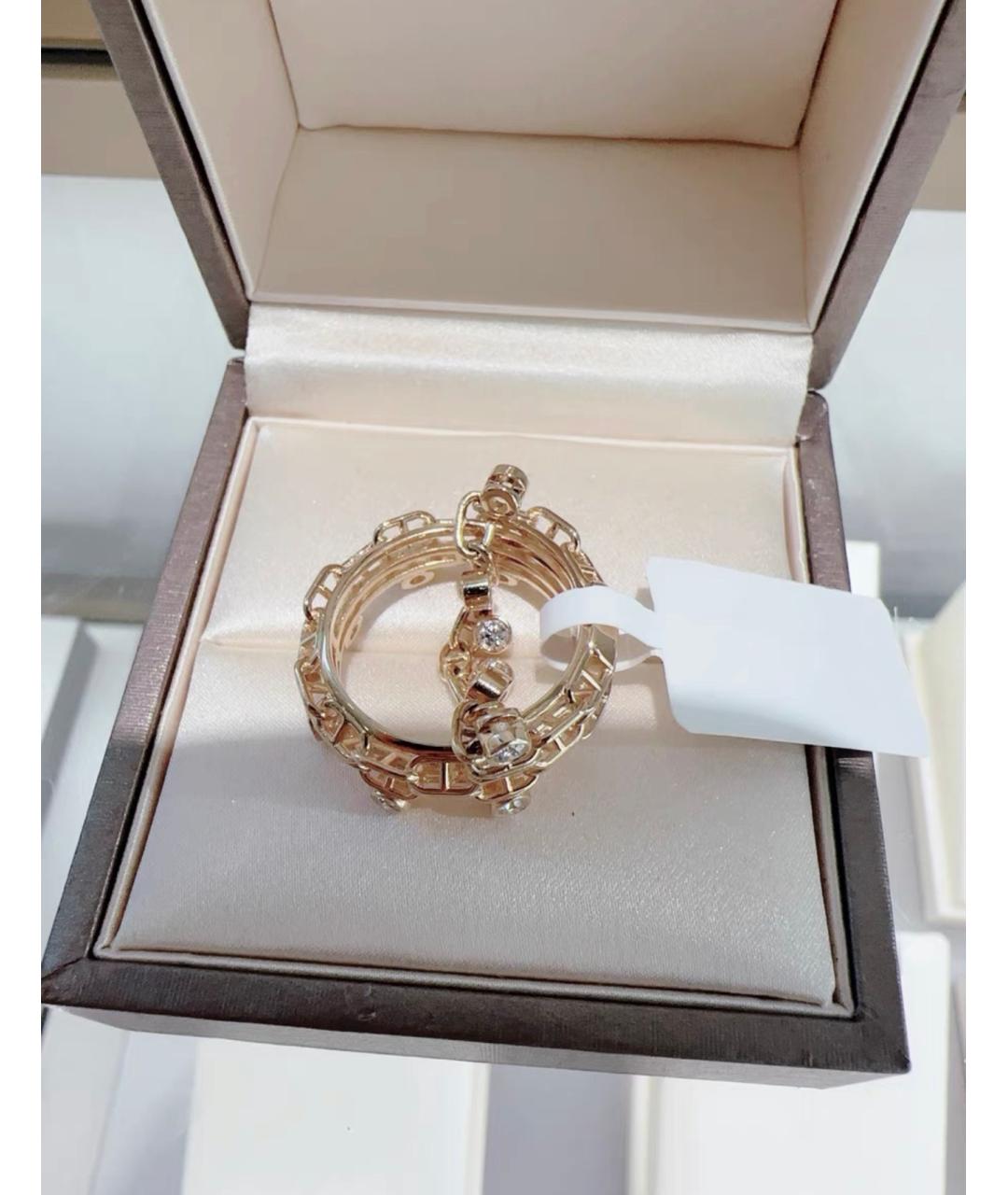 HERMES Золотое кольцо из желтого золота, фото 3