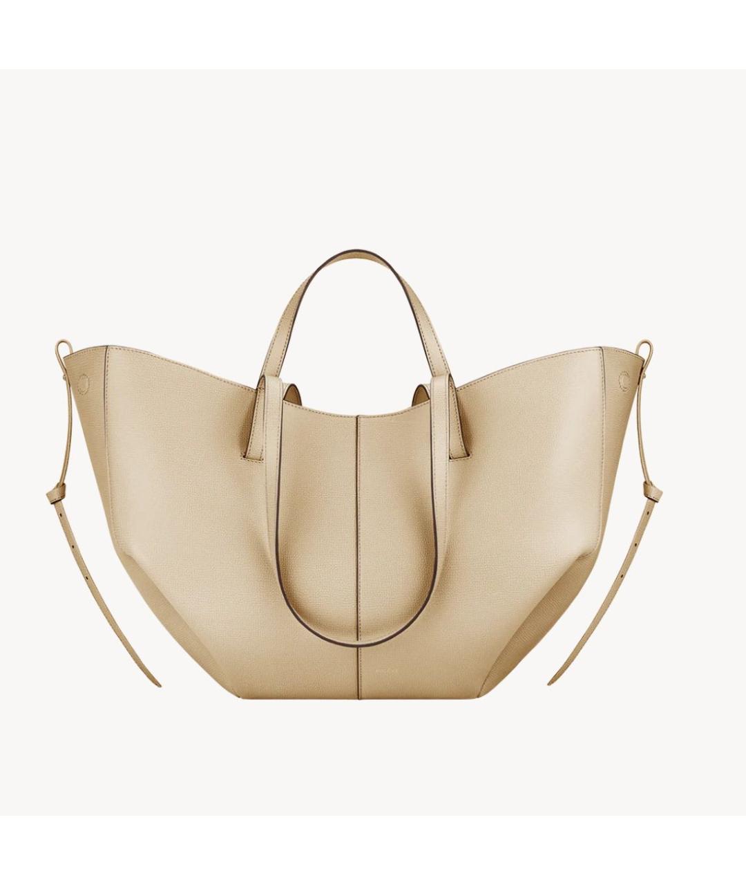 POLENE Кожаная сумка тоут, фото 4