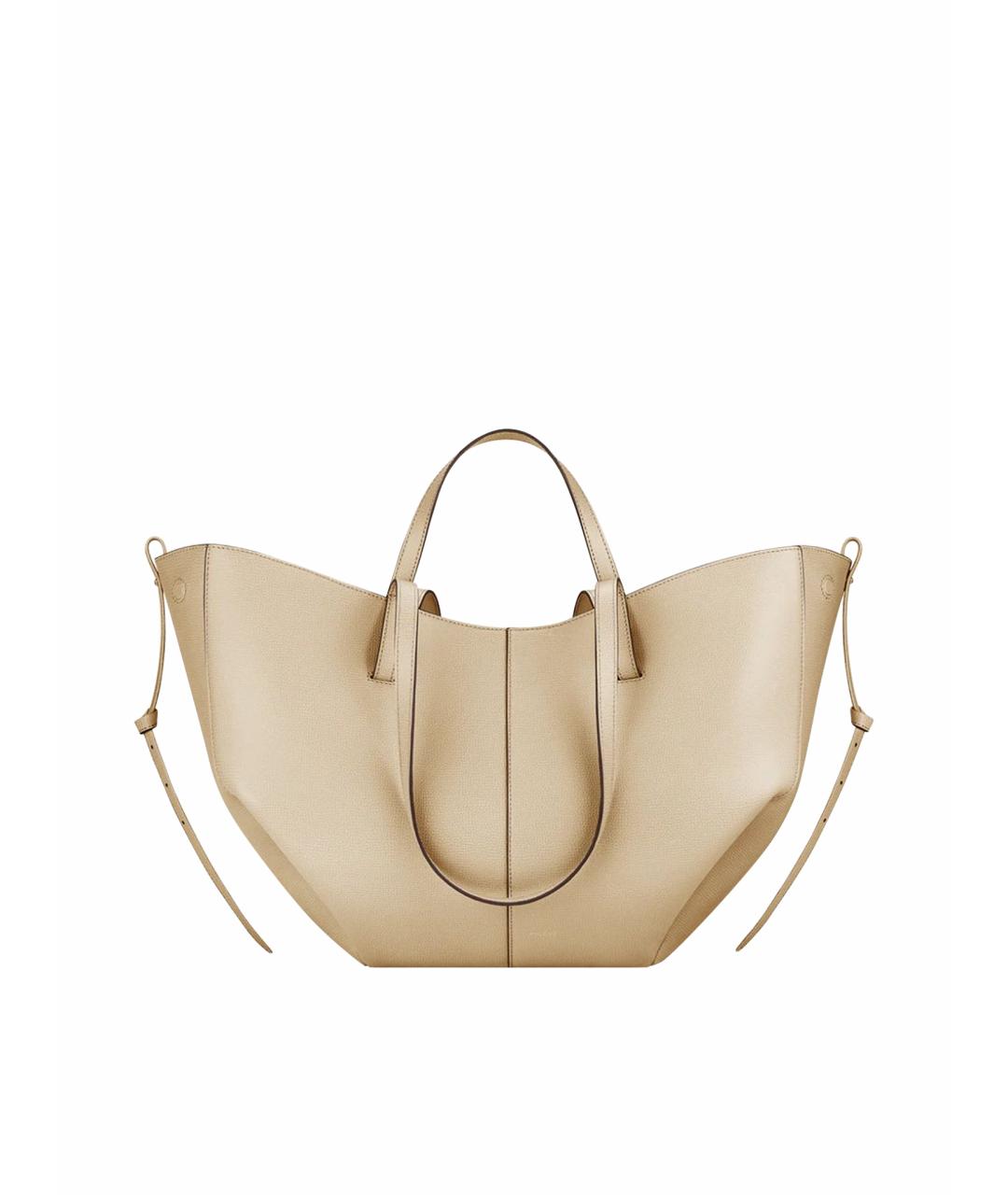 POLENE Кожаная сумка тоут, фото 1