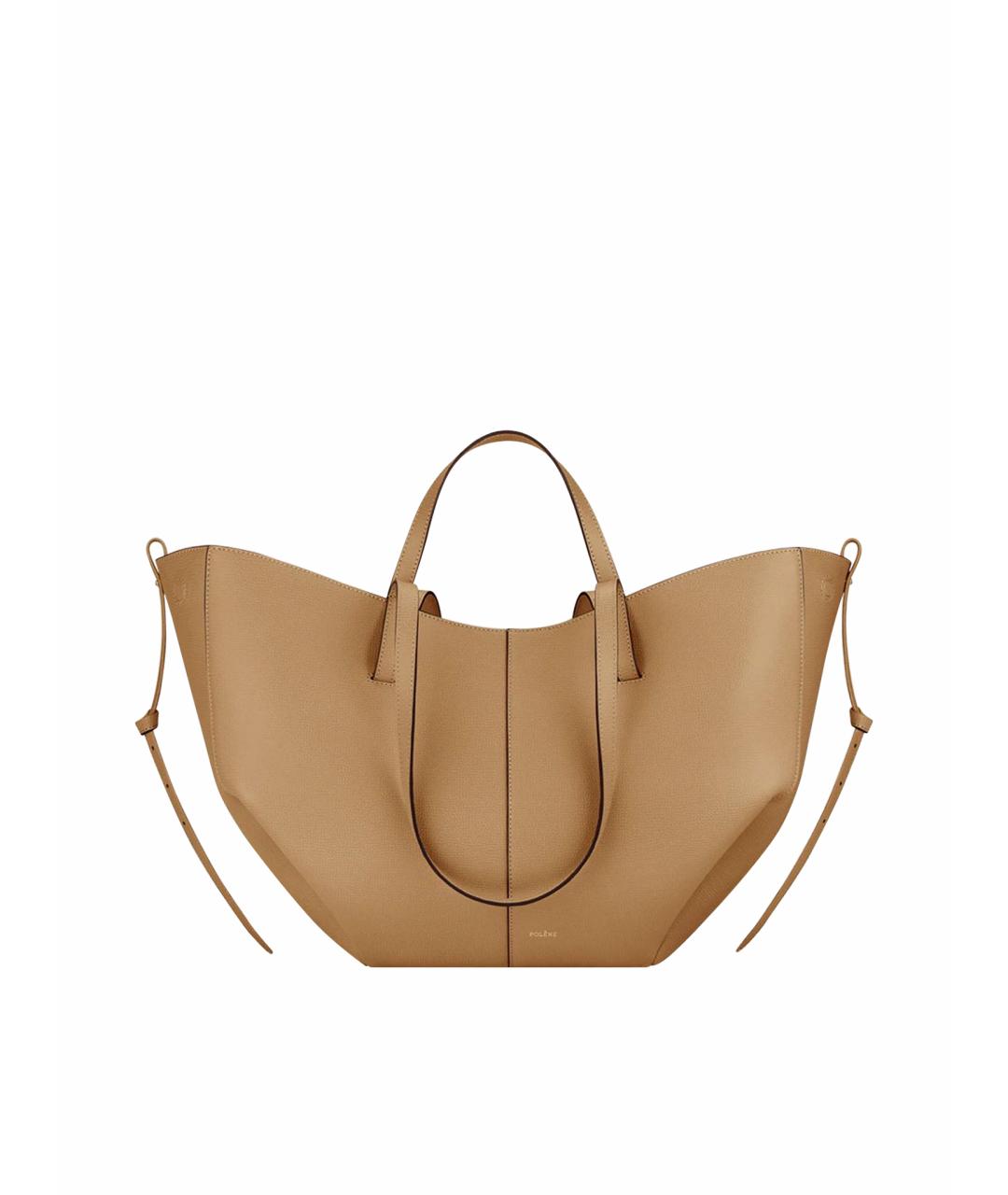 POLENE Кожаная сумка тоут, фото 1