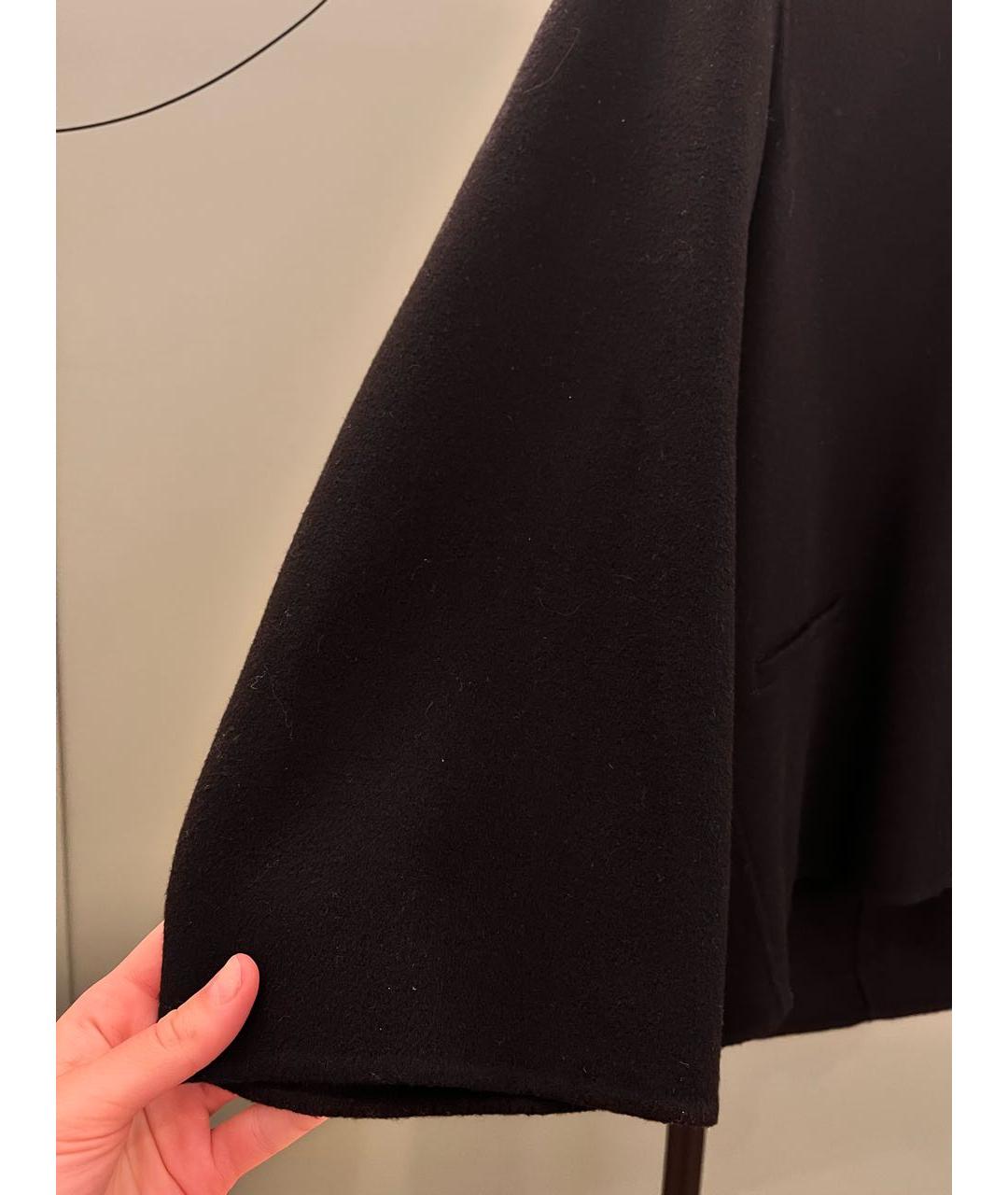 COS Черное вискозное повседневное платье, фото 4