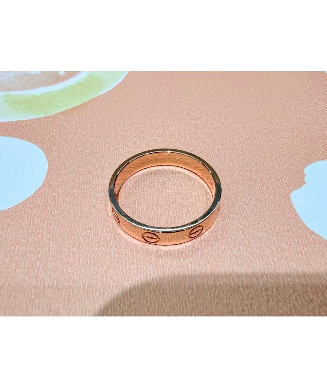 CARTIER Золотое кольцо из розового золота, фото 3