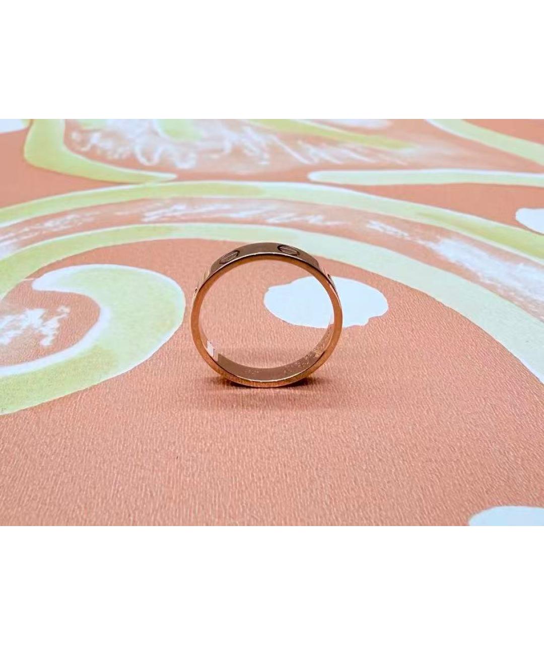 CARTIER Золотое кольцо из розового золота, фото 4