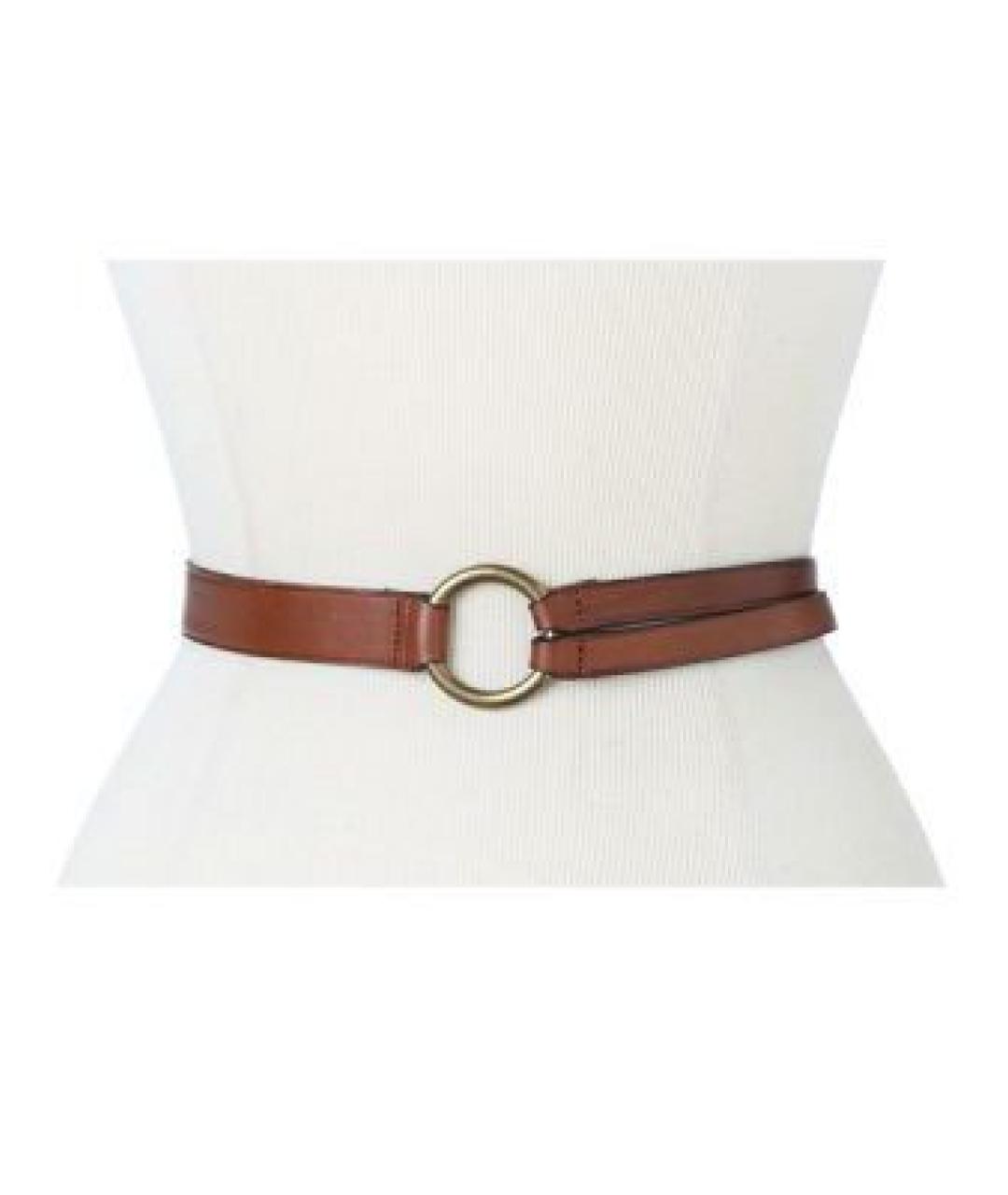 RALPH LAUREN Коричневый кожаный ремень, фото 9