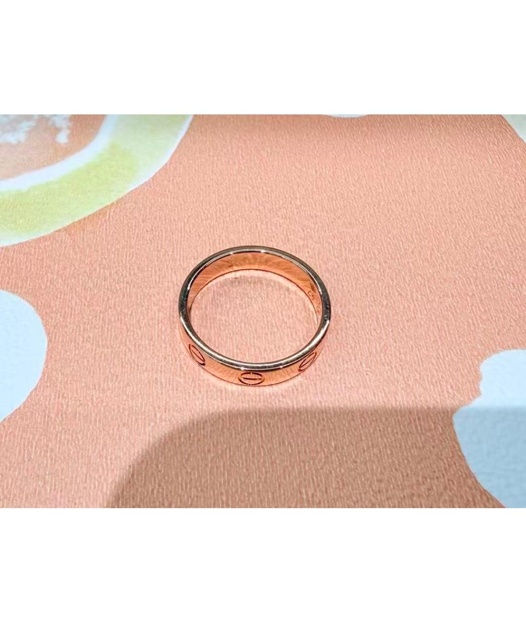 CARTIER Золотое кольцо из розового золота, фото 4