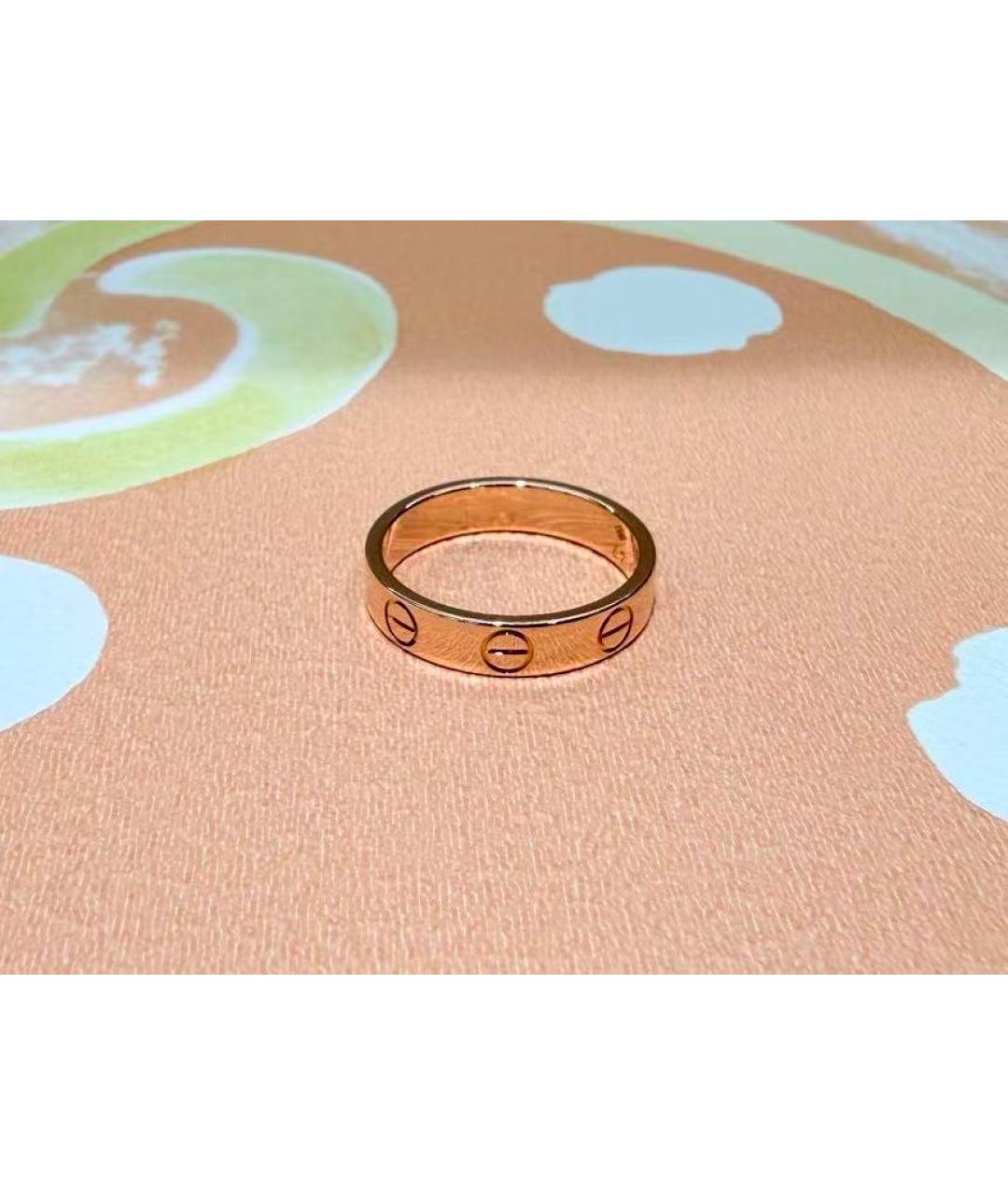 CARTIER Золотое кольцо из розового золота, фото 2