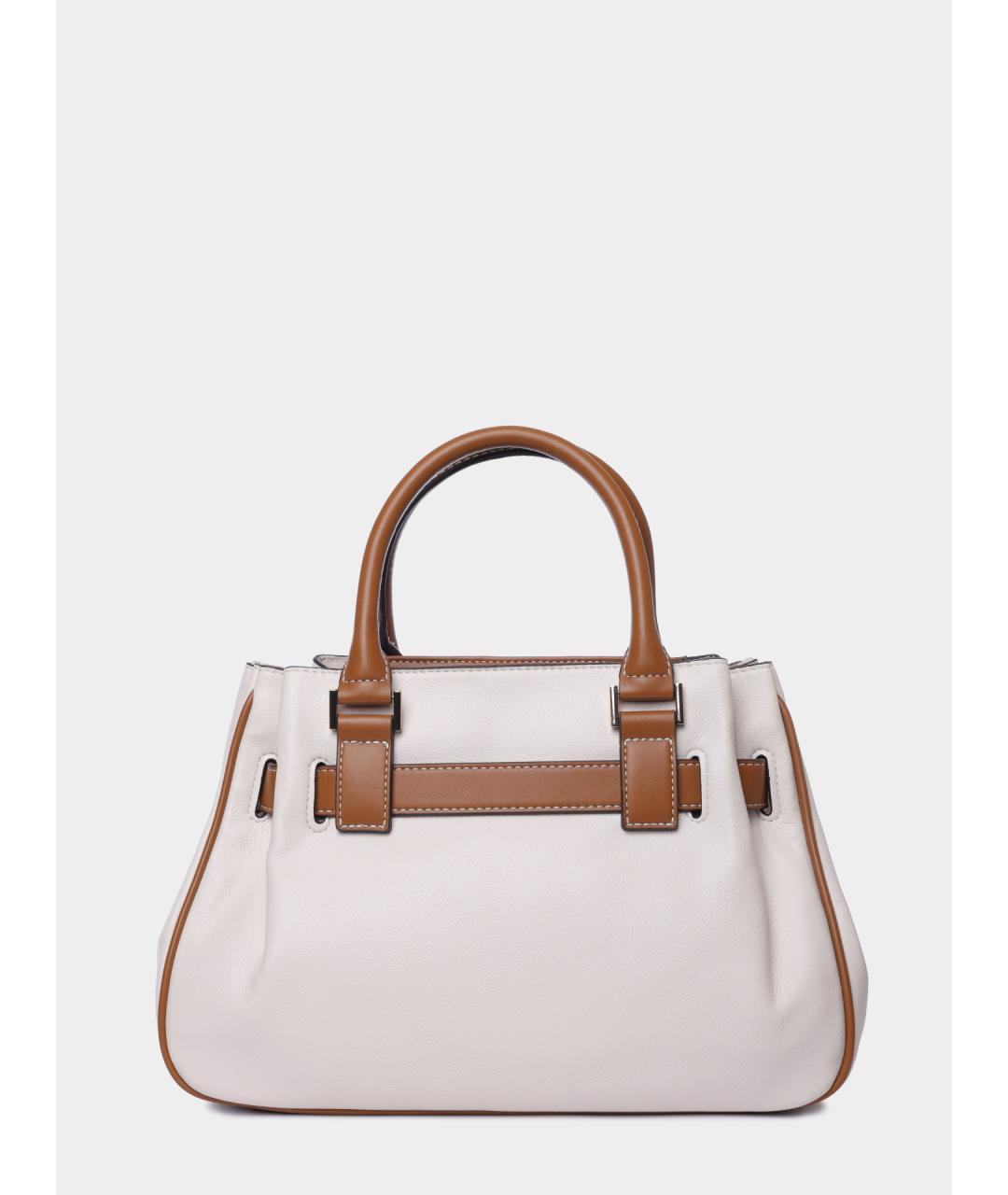 LIU JO Белая сумка с короткими ручками, фото 4