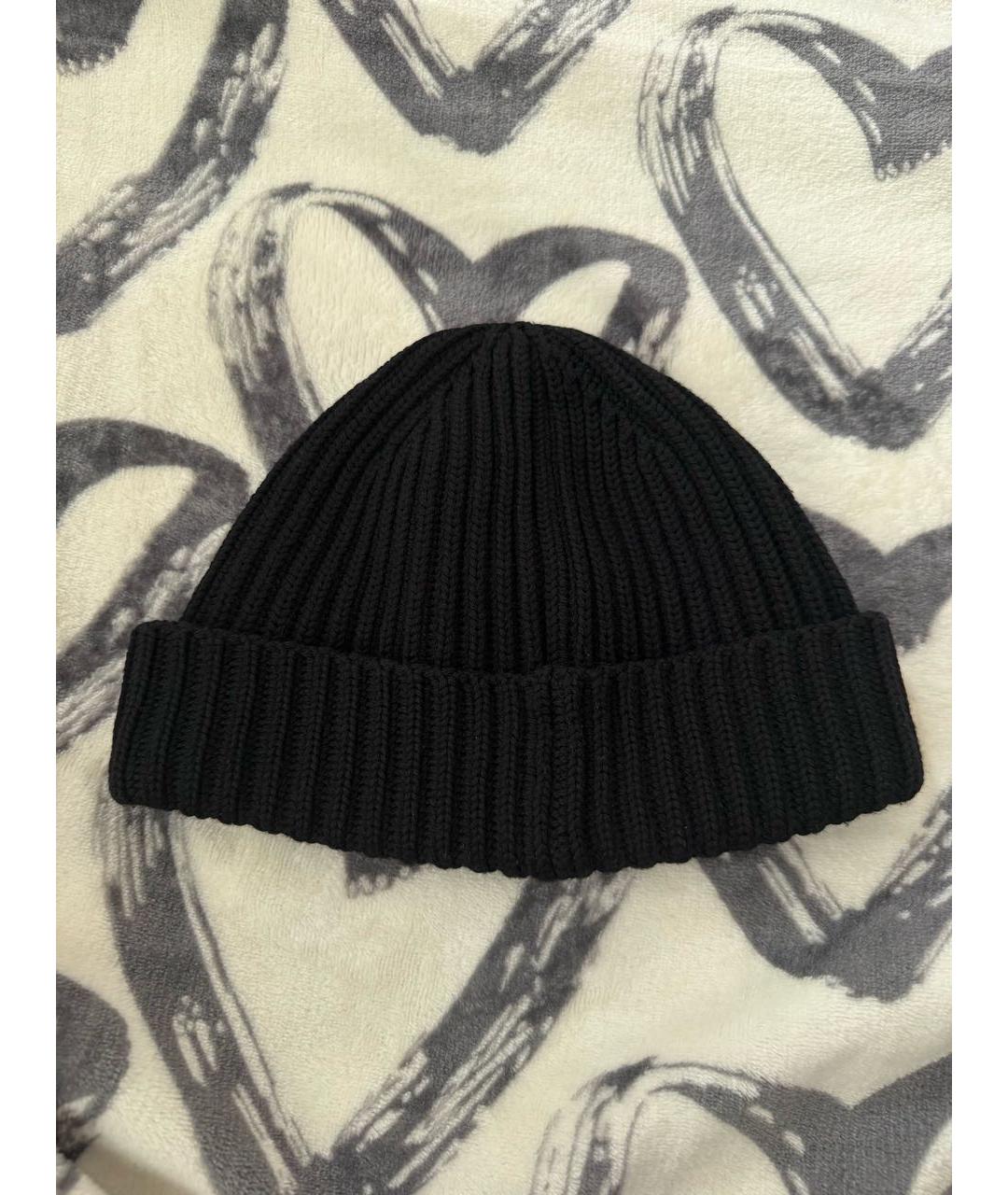 CP COMPANY Черная шерстяная шапка, фото 2