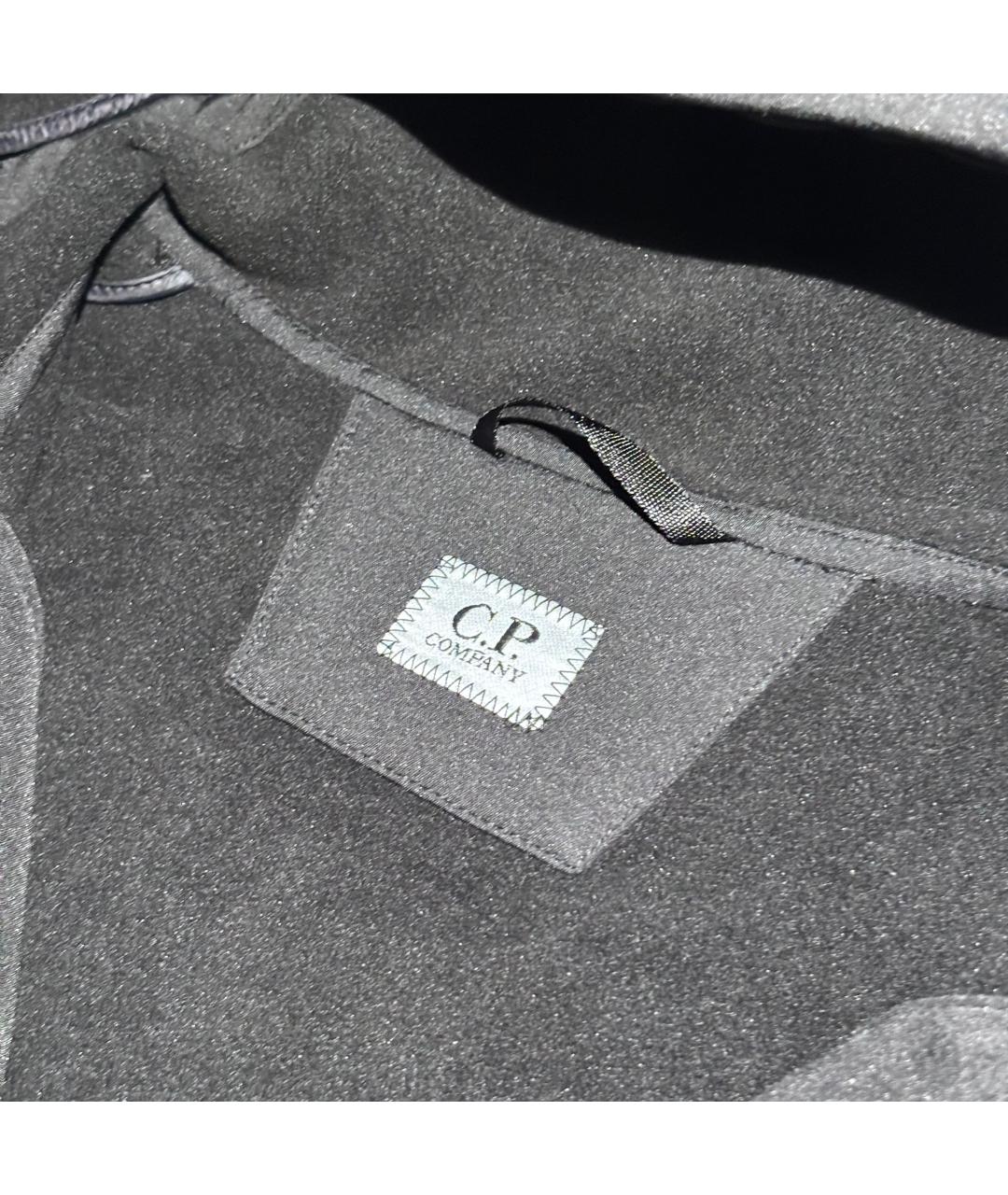 CP COMPANY Черная полиэстеровая куртка, фото 4