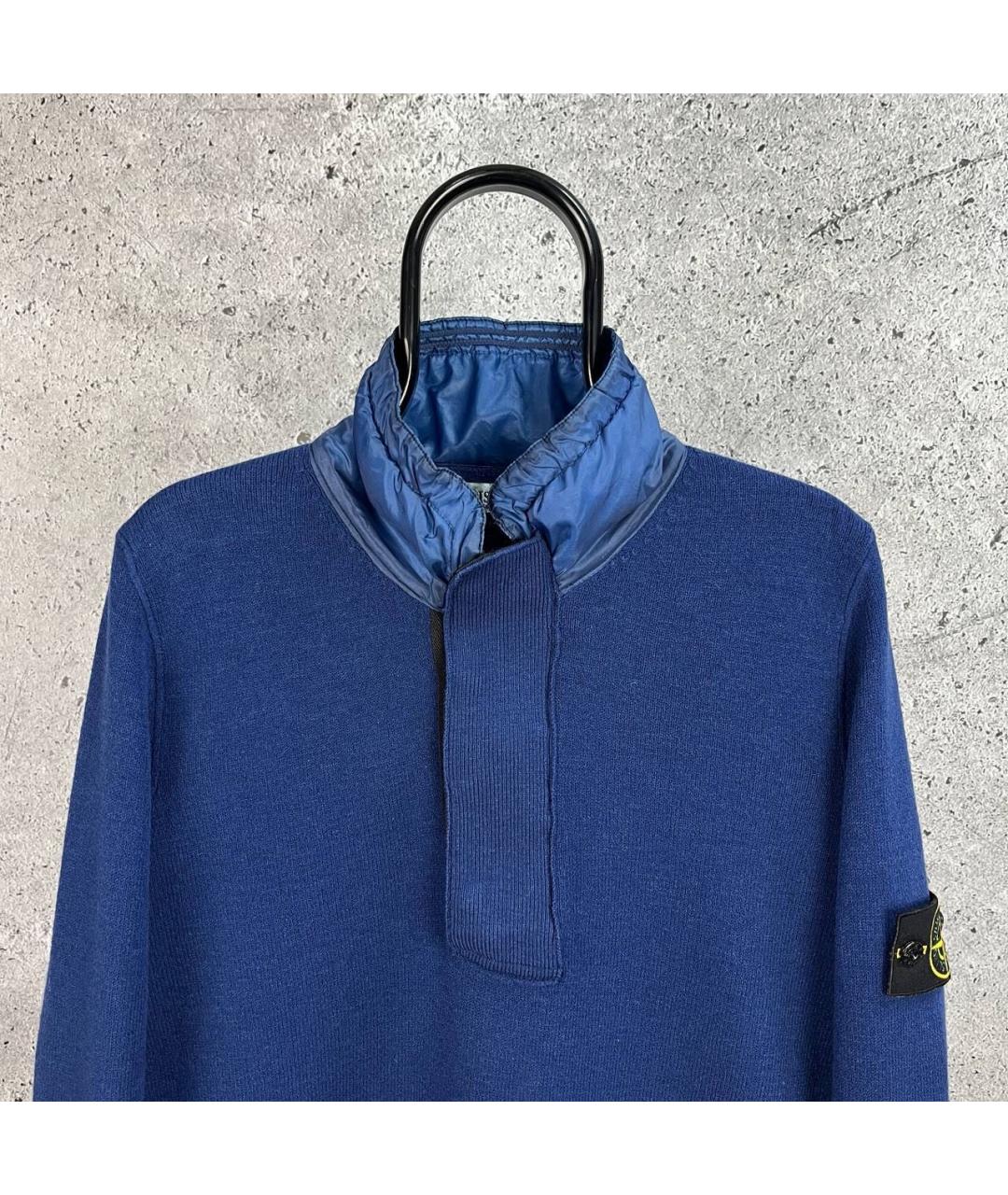 STONE ISLAND Синий джемпер / свитер, фото 8