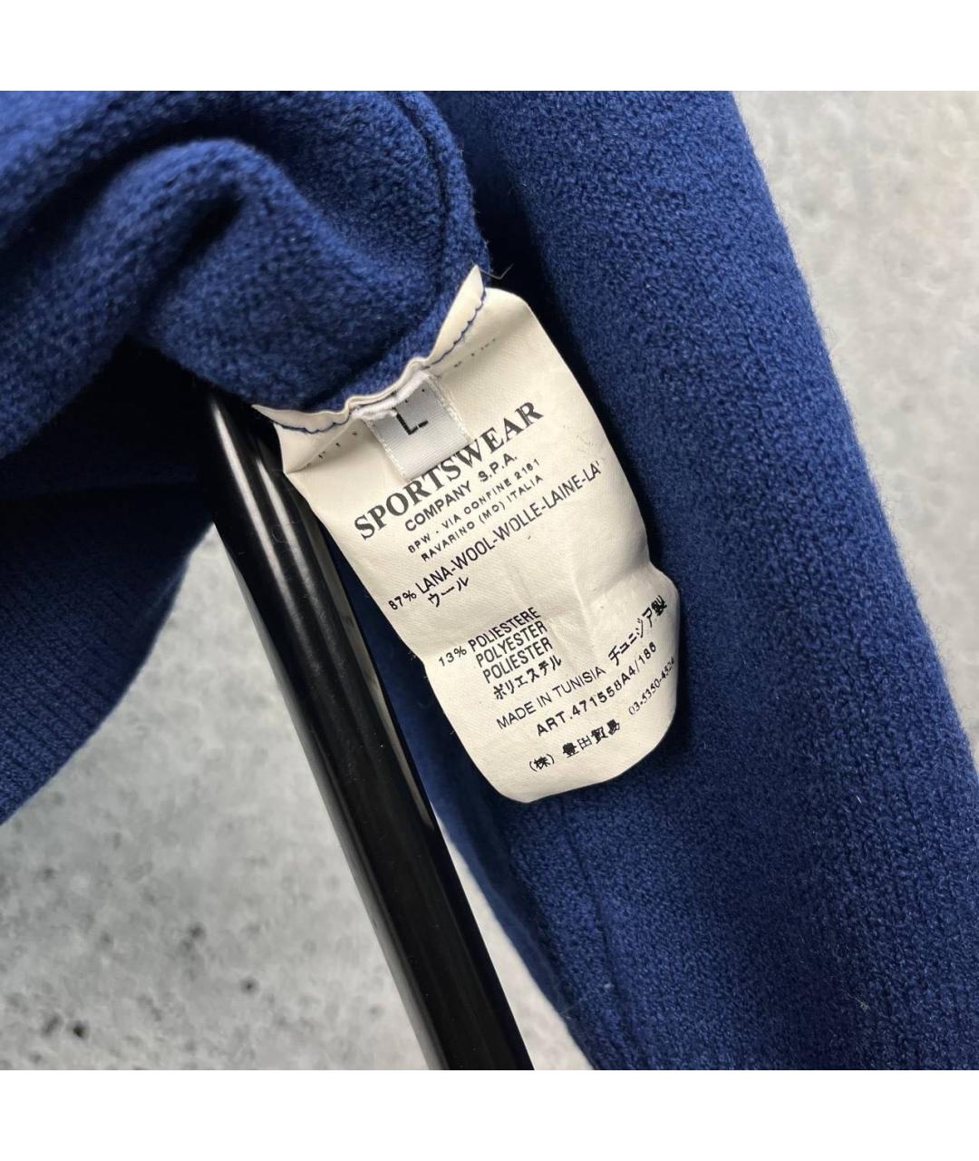 STONE ISLAND Синий джемпер / свитер, фото 6