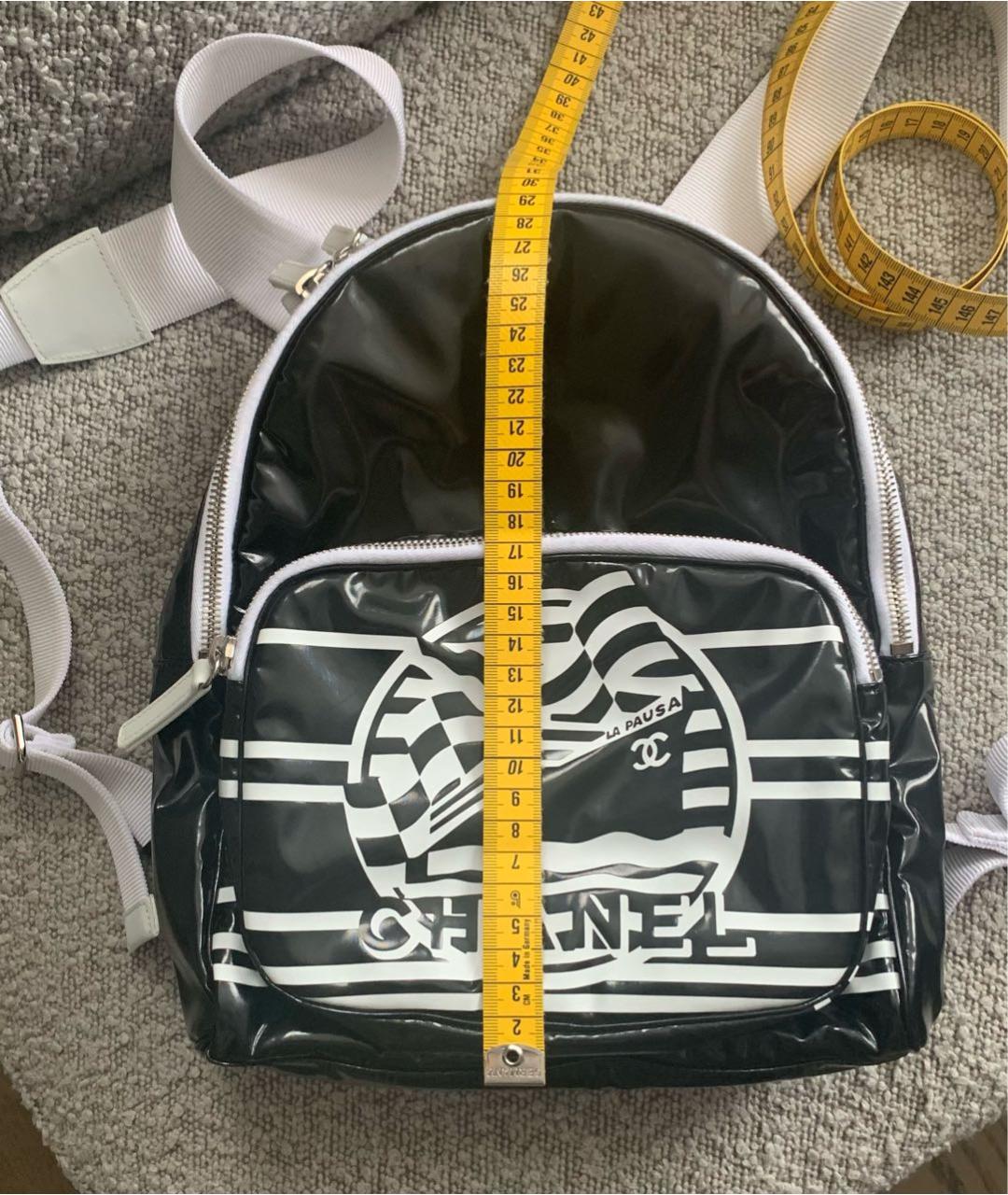 CHANEL Черный рюкзак, фото 5