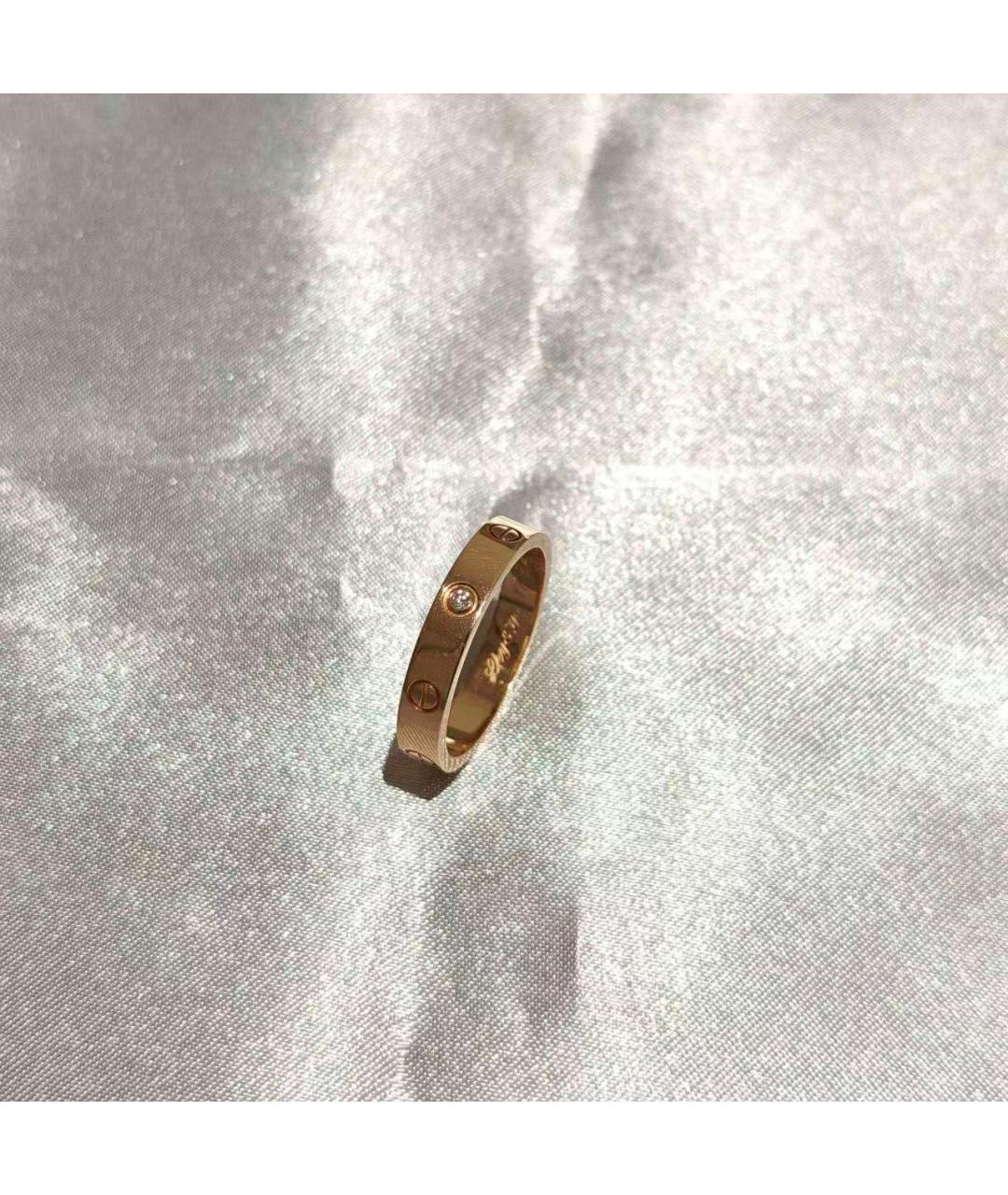 CARTIER Золотое кольцо из розового золота, фото 2