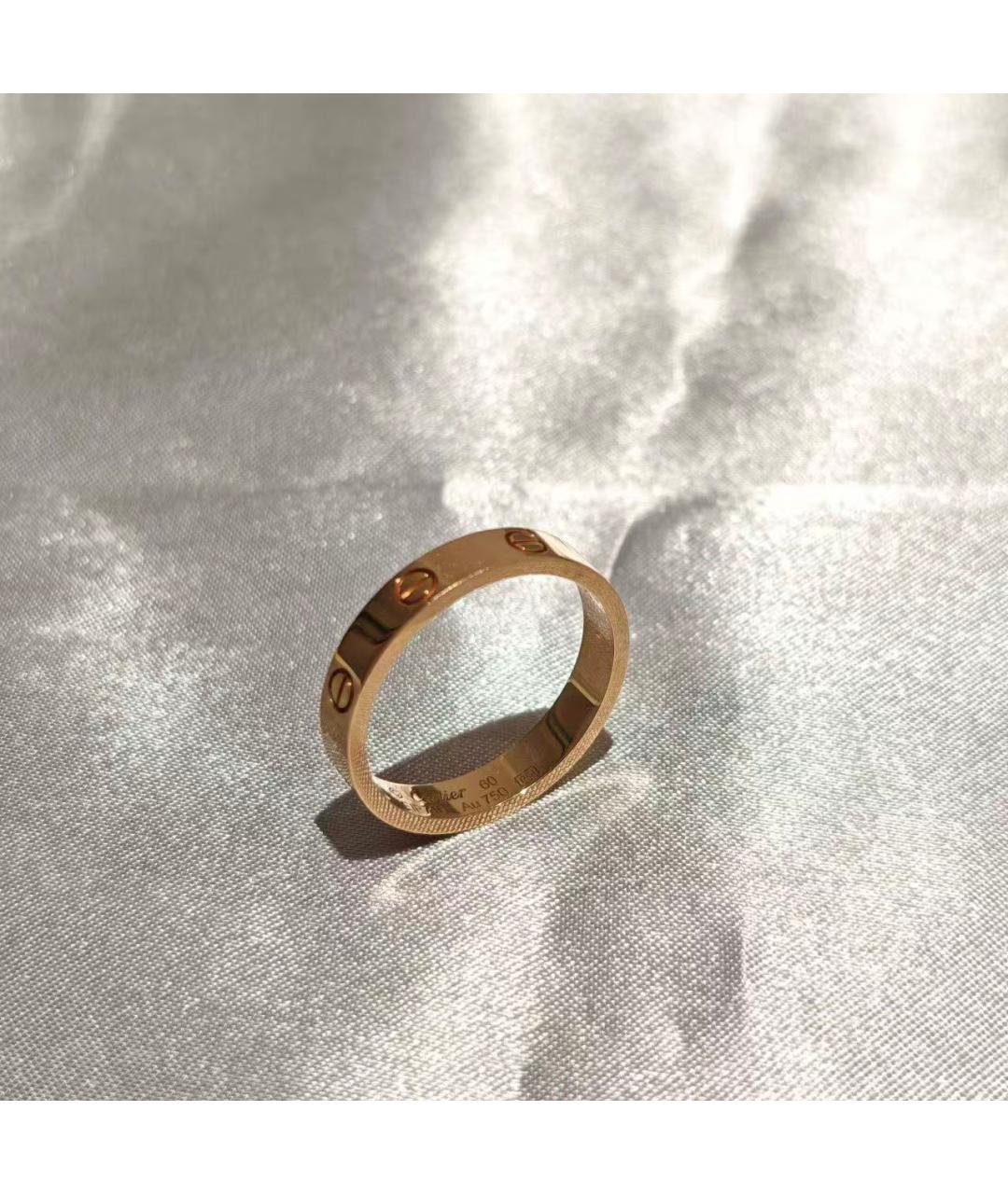 CARTIER Золотое кольцо из розового золота, фото 3