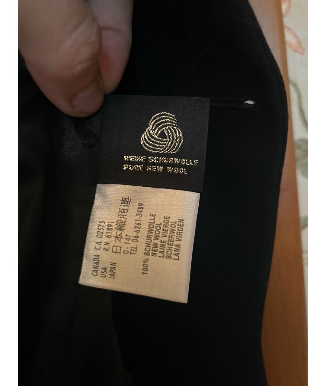 ESCADA Черный шерстяной костюм с юбками, фото 7